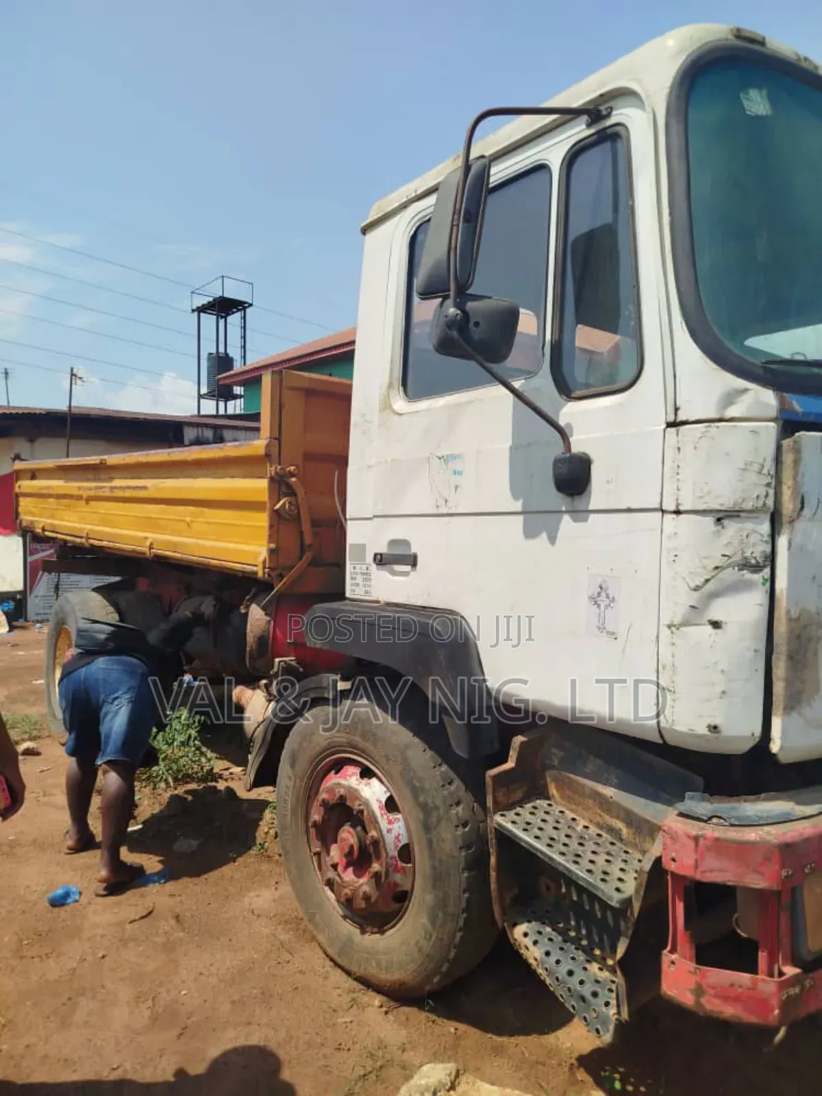 Man Diesel 6 Tyres Tipper Truck - Nigerian Use