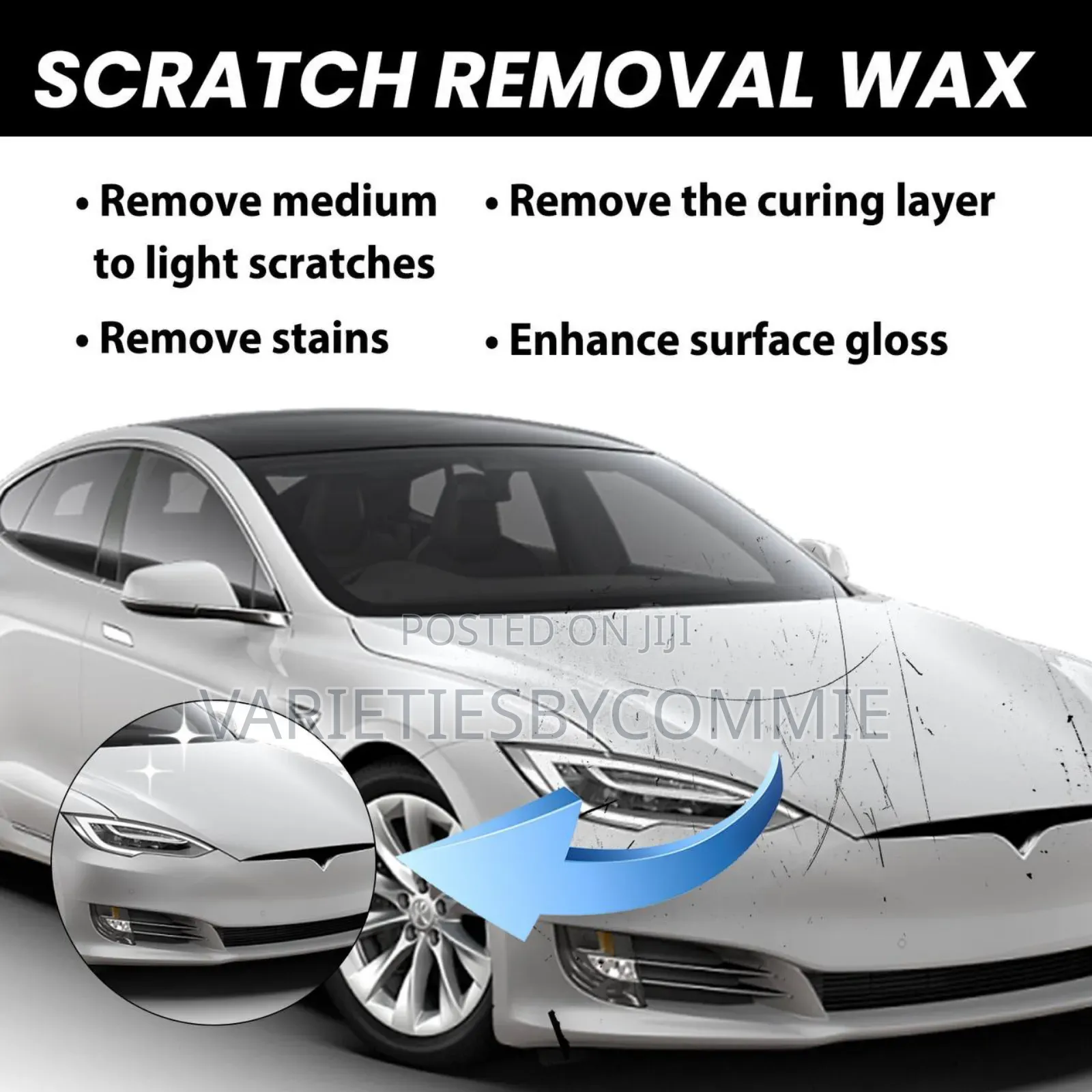 Rayhong Car Scratch Remover Wax
