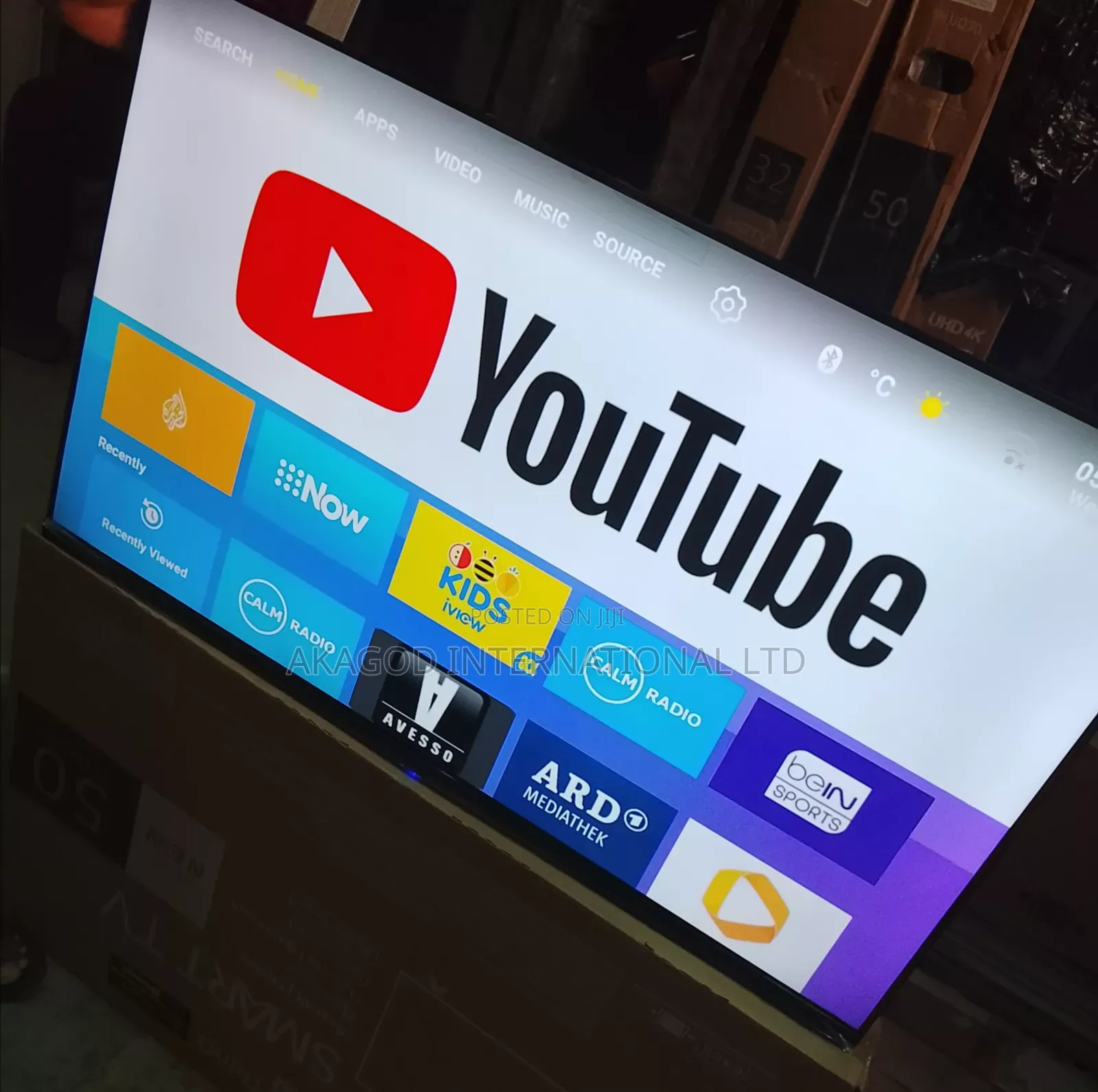 50inches Smart Lg, With Google +Youtube App Available