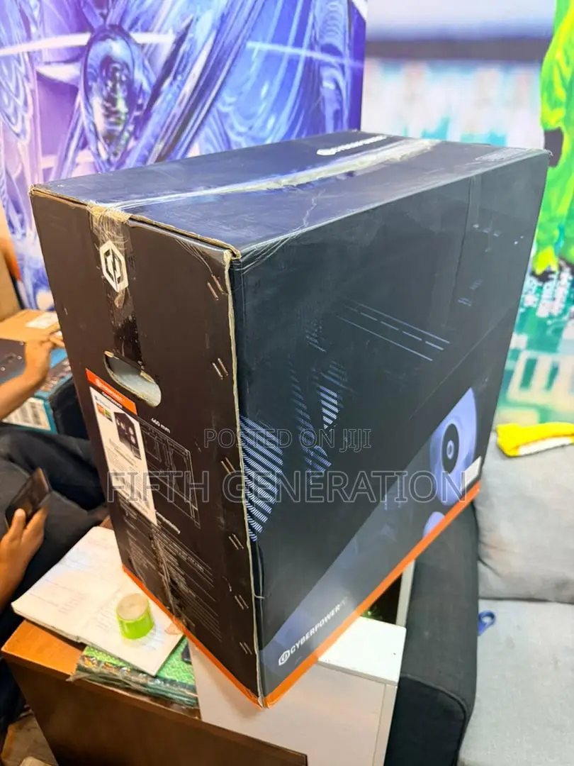 New CyberpowerPC Prebuilt Gaming PC GM 99605 16GB AMD Ryzen 5 SSD 1T