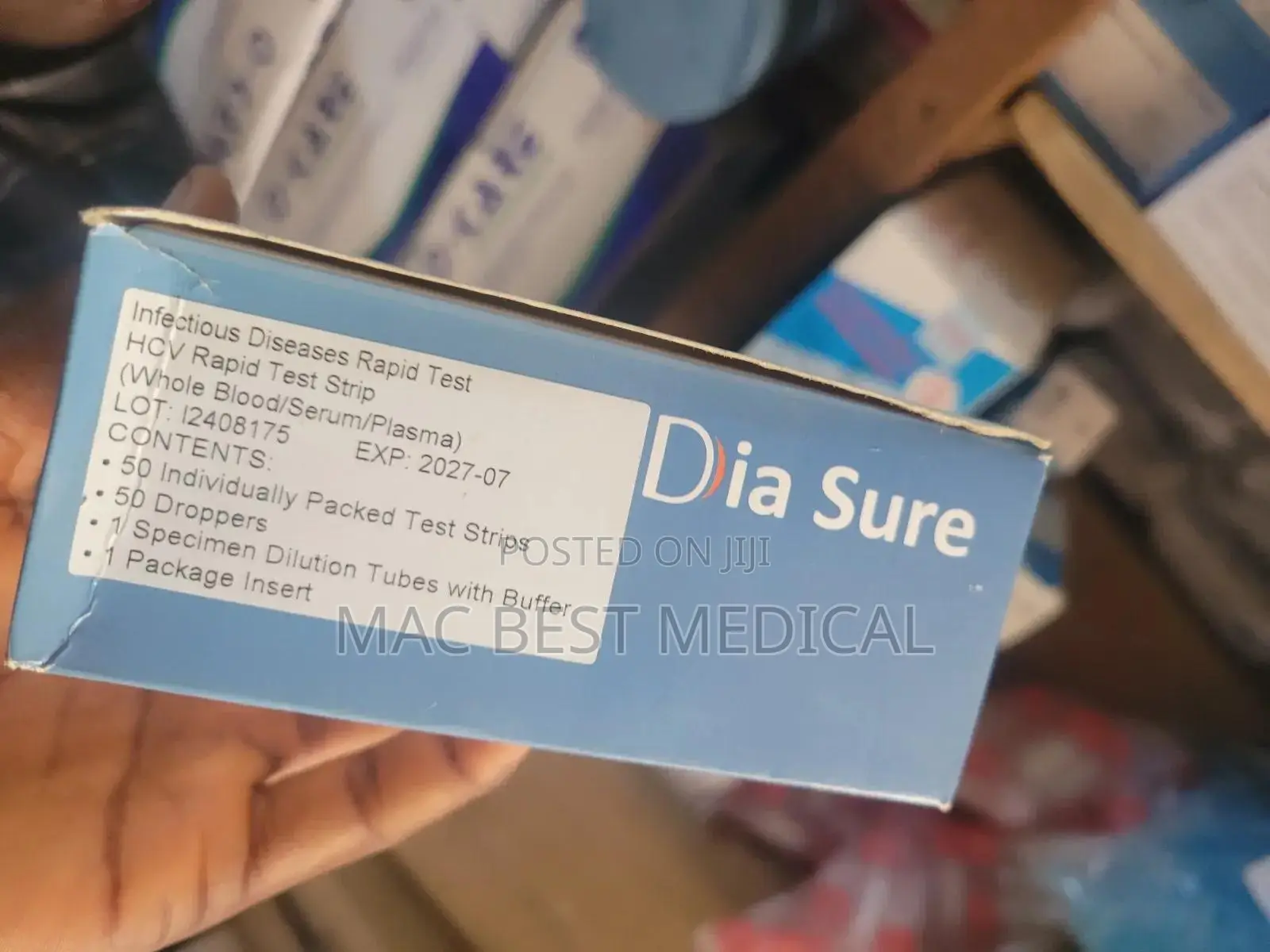 Hepatitis C/ HCV Test Strips