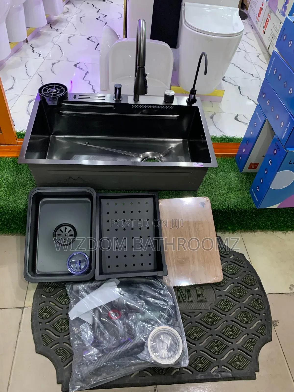 Executive White Kitchen Sink