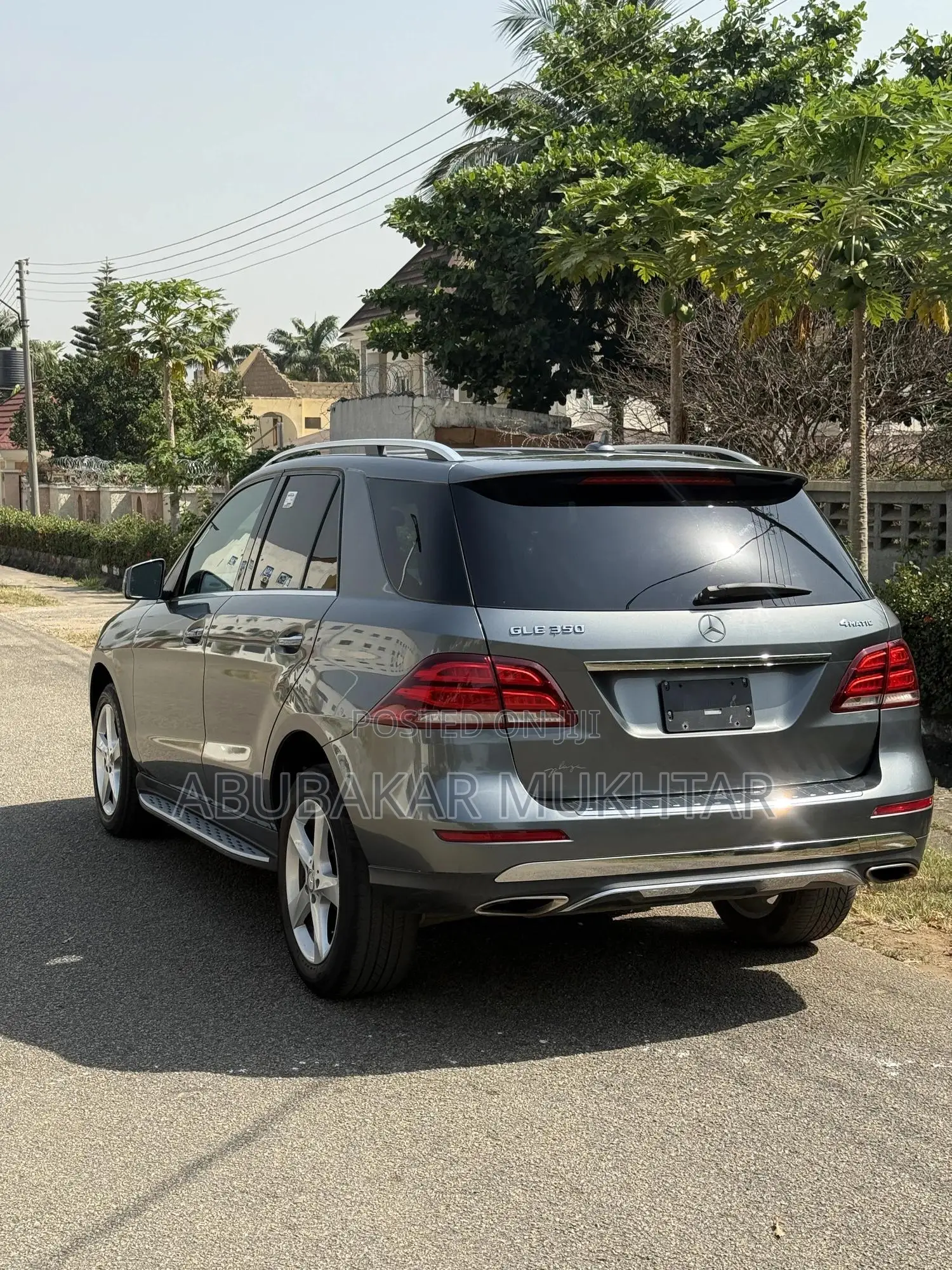 Mercedes-Benz GLE-Class GLE 350 2017 Gray