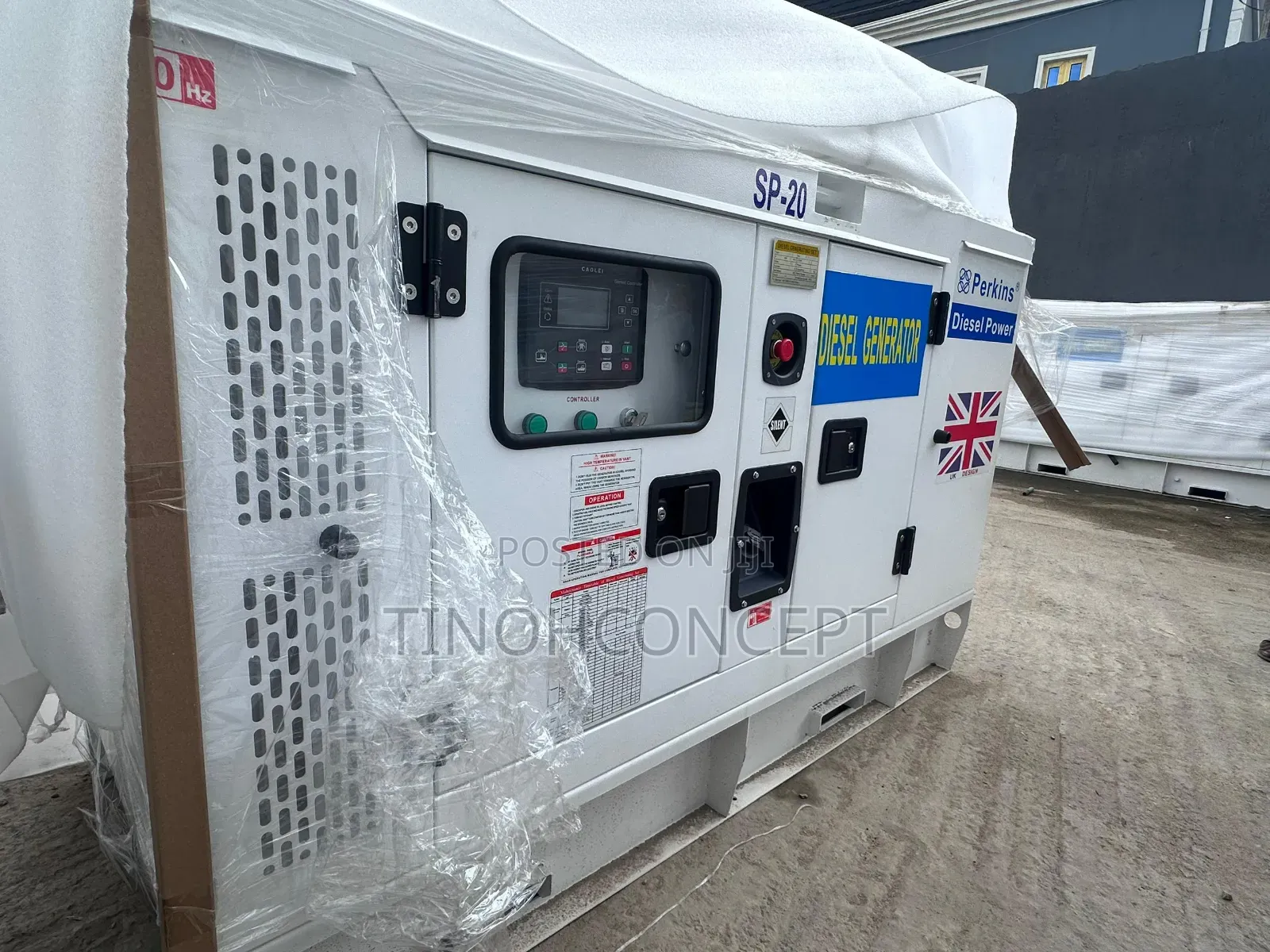 Uk Perkins Soundproof Diesel Generator 20 Kva