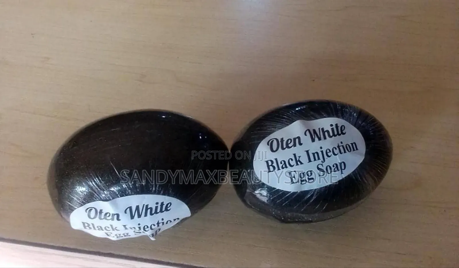 Oten White Black Injection Egg Soap