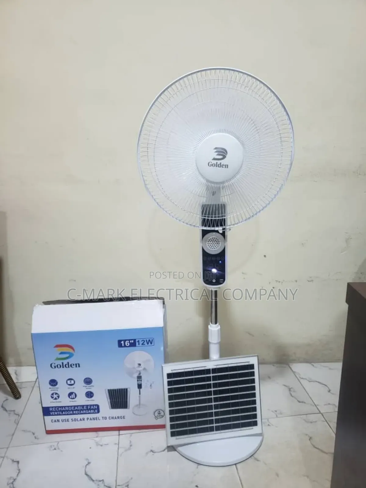 With Led Night Light Dc/Ac Solar Fan With Solar Panel