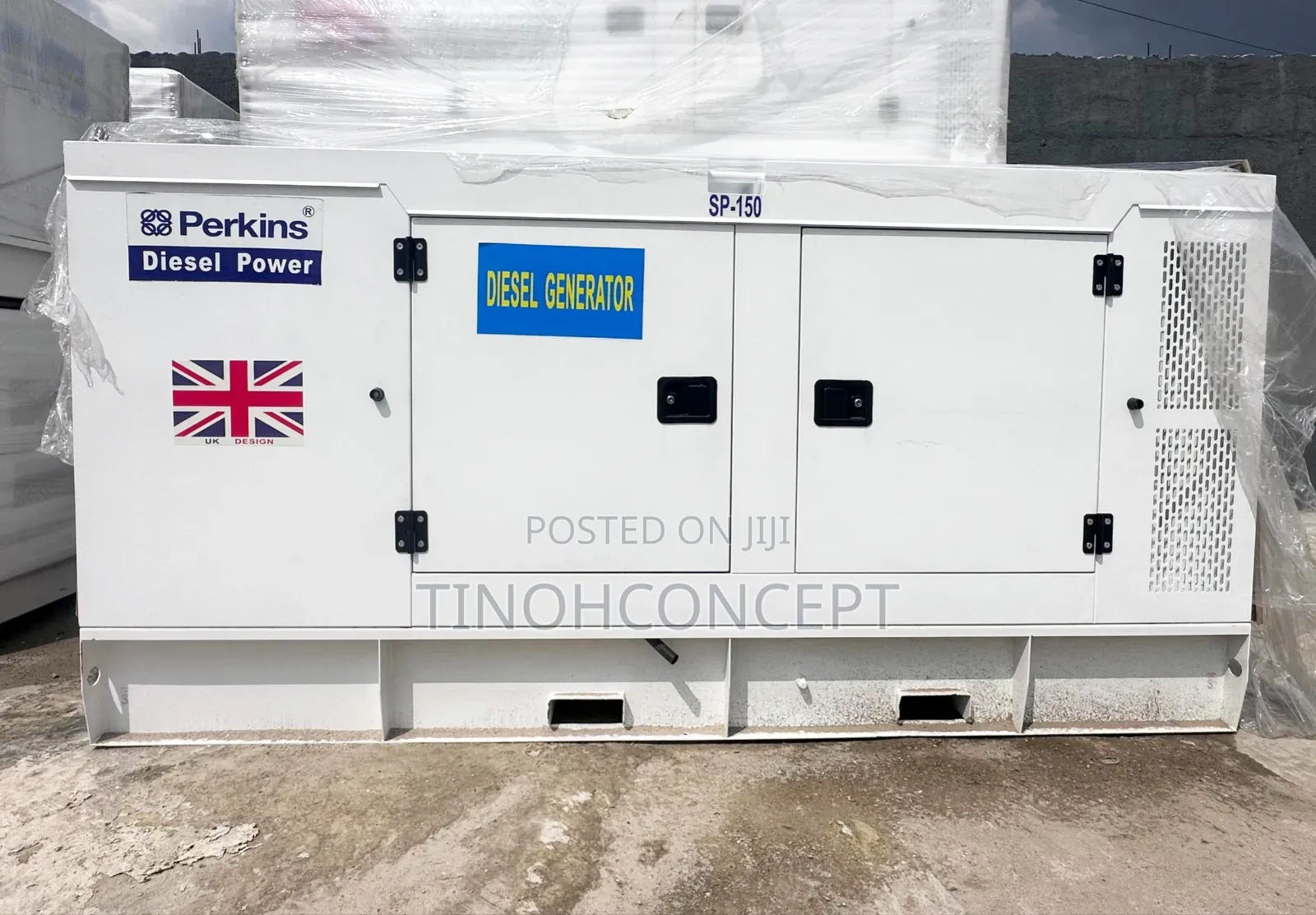 Uk Perkins Soundproof Diesel Generator 150 Kva