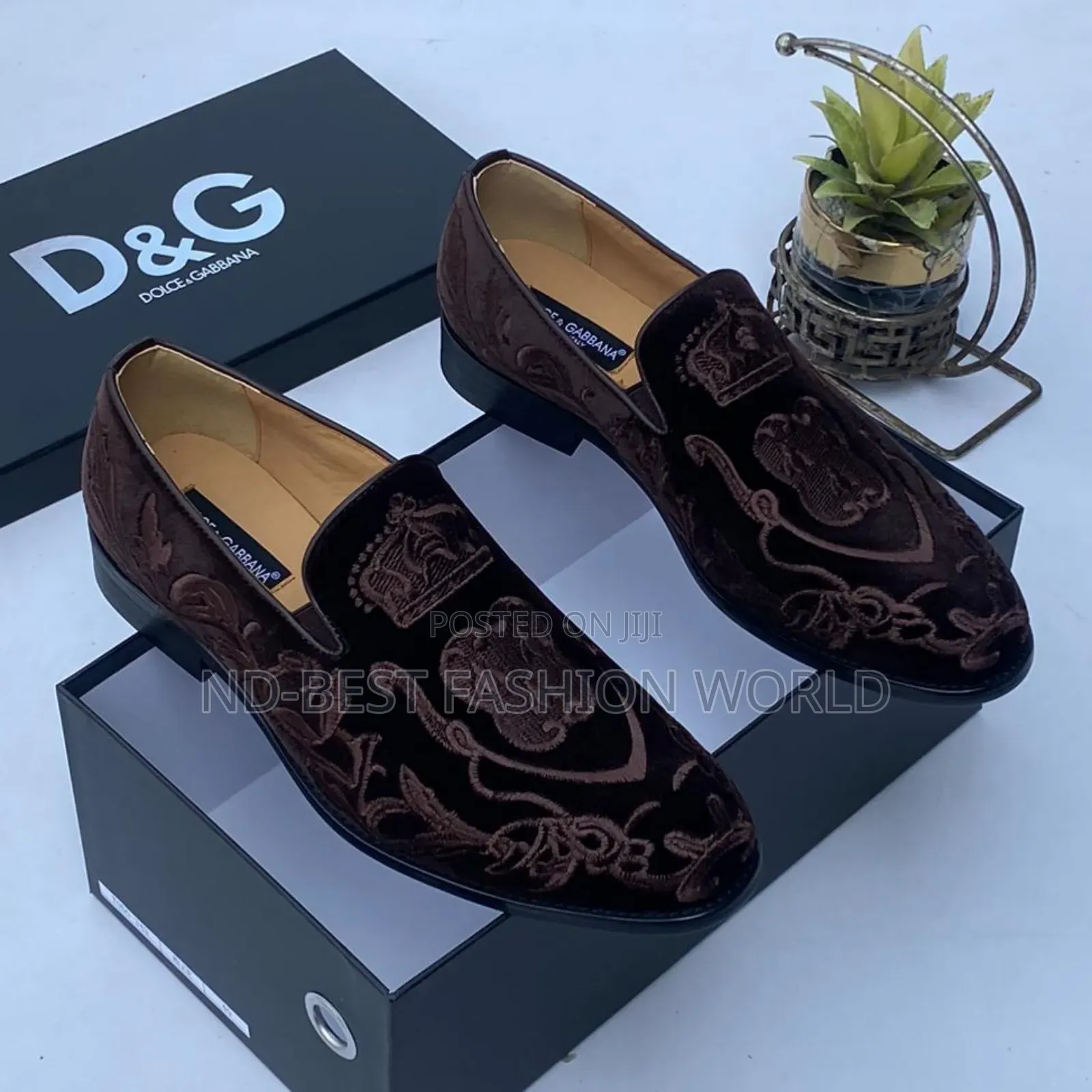 Dolce and Gabbana Suede Shoe