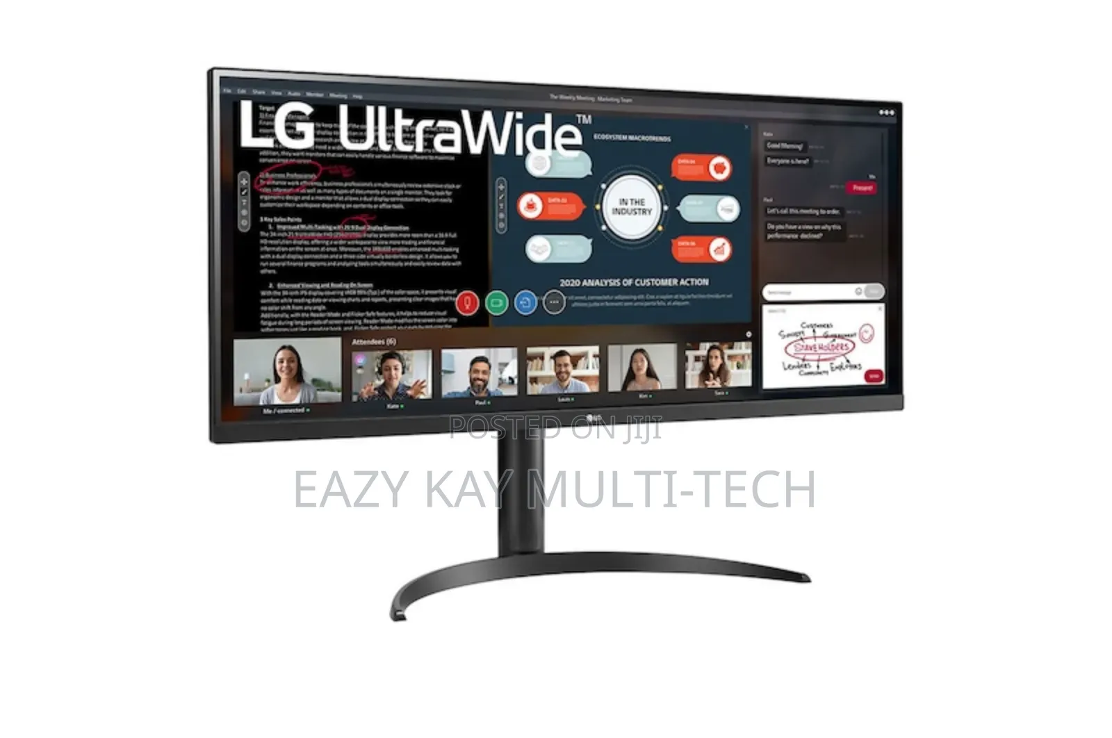 Lg 34 Inch Ultrawide Ips FHD Monitor