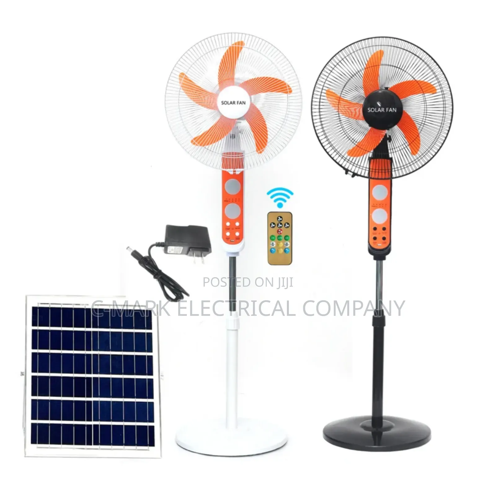16/18 Inch Electric Rechargeable Home Solar Standing Fan Solar Panel