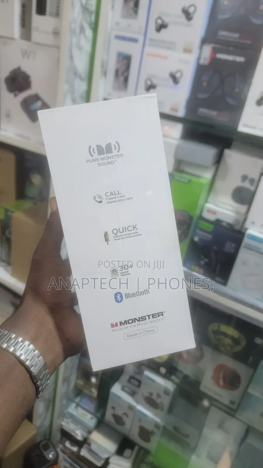Monster Persona Anc Wireless Headphones, Pure Monster Sound, Call