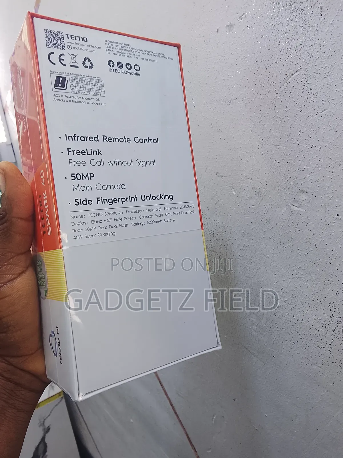 New Tecno Spark 40 256 GB