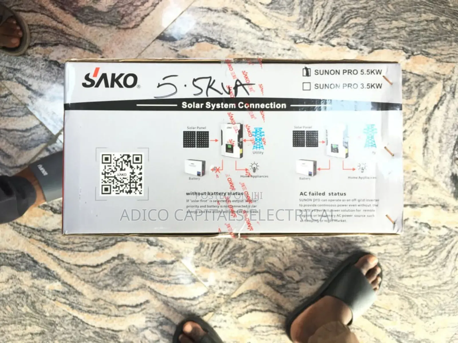 5.5kva Sako Hybrid Inverter