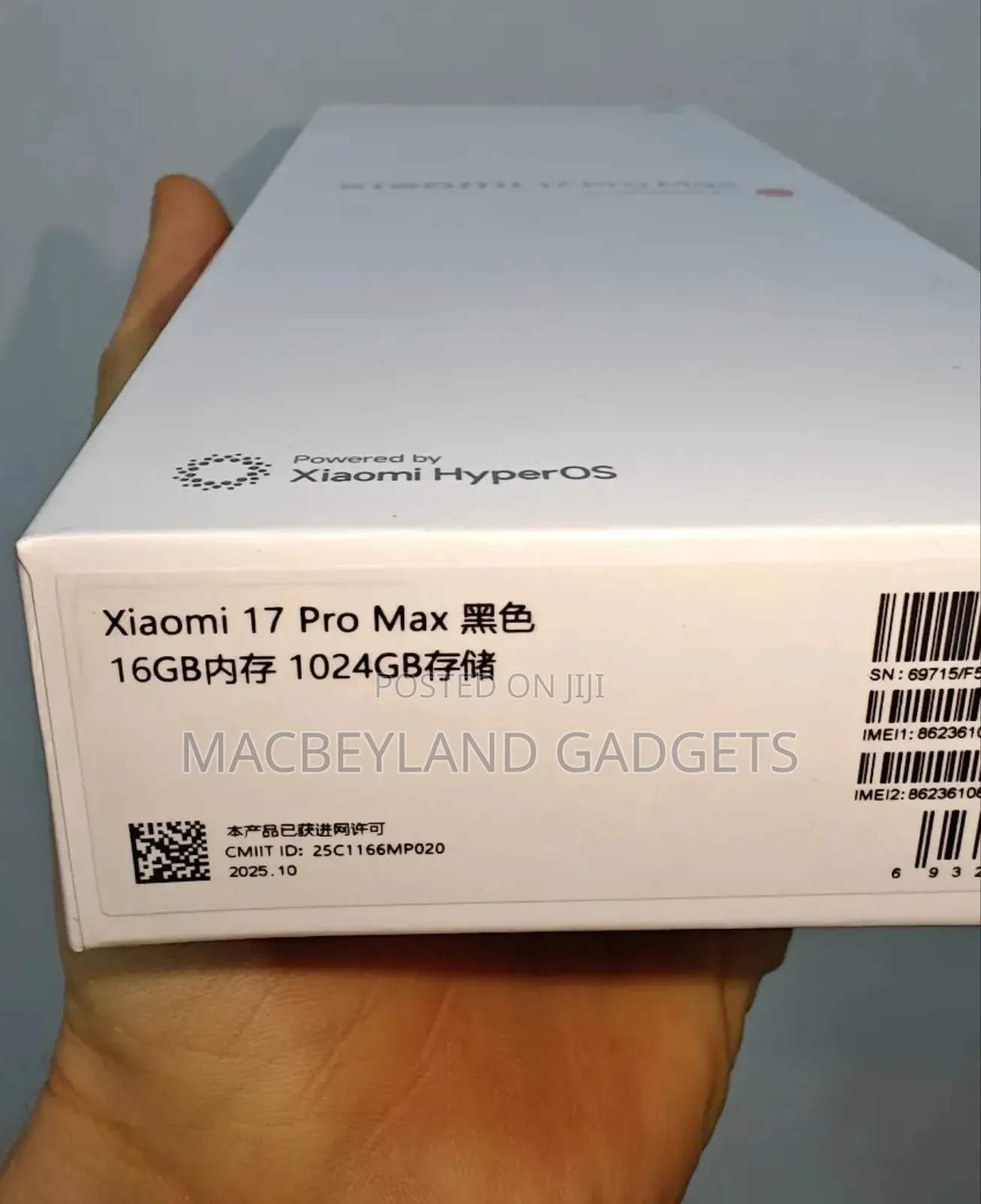 New Xiaomi 17 Pro Max 1 TB Black