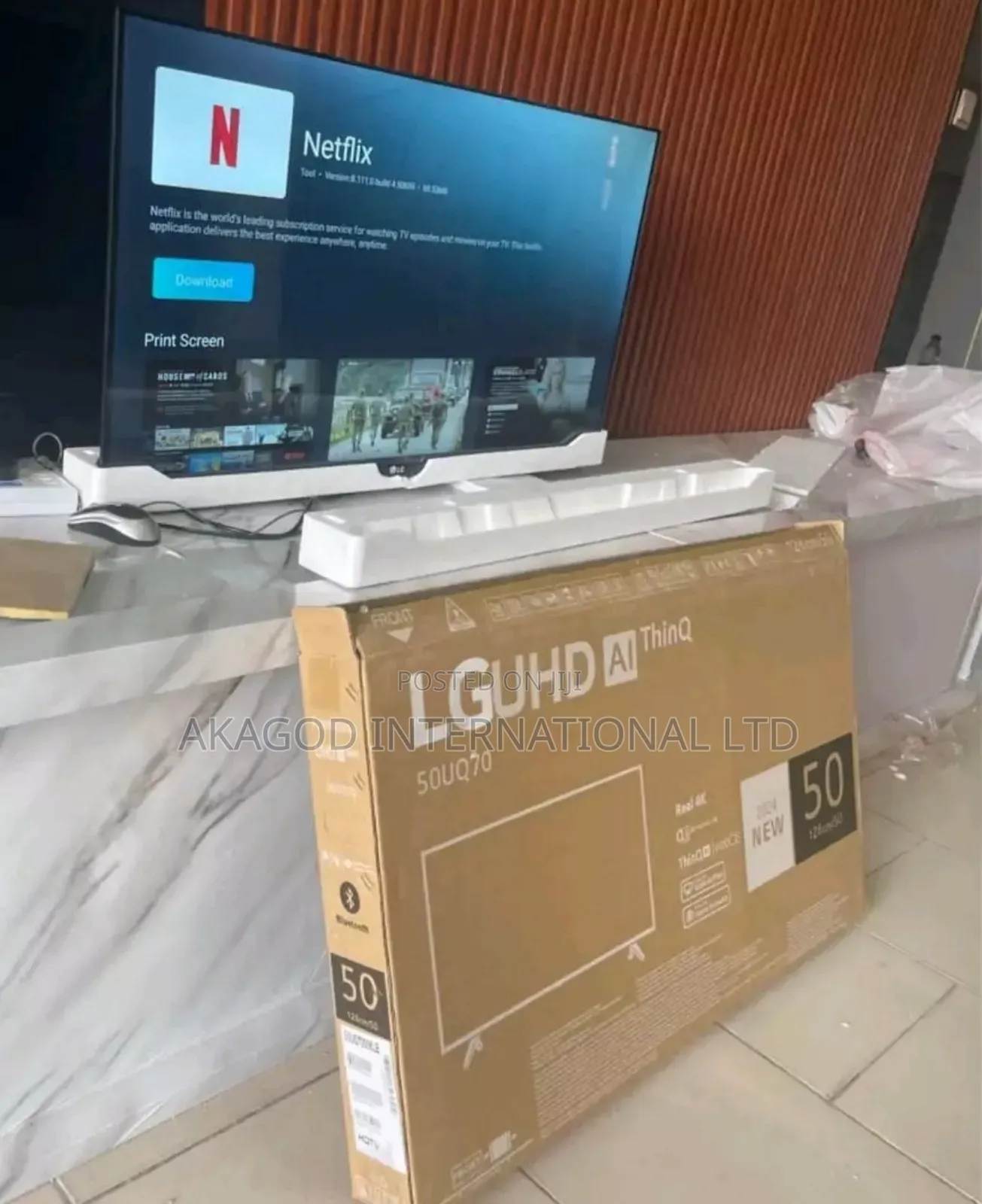 New Model 50inches Smart Lg Tv With High Quality Pictures
