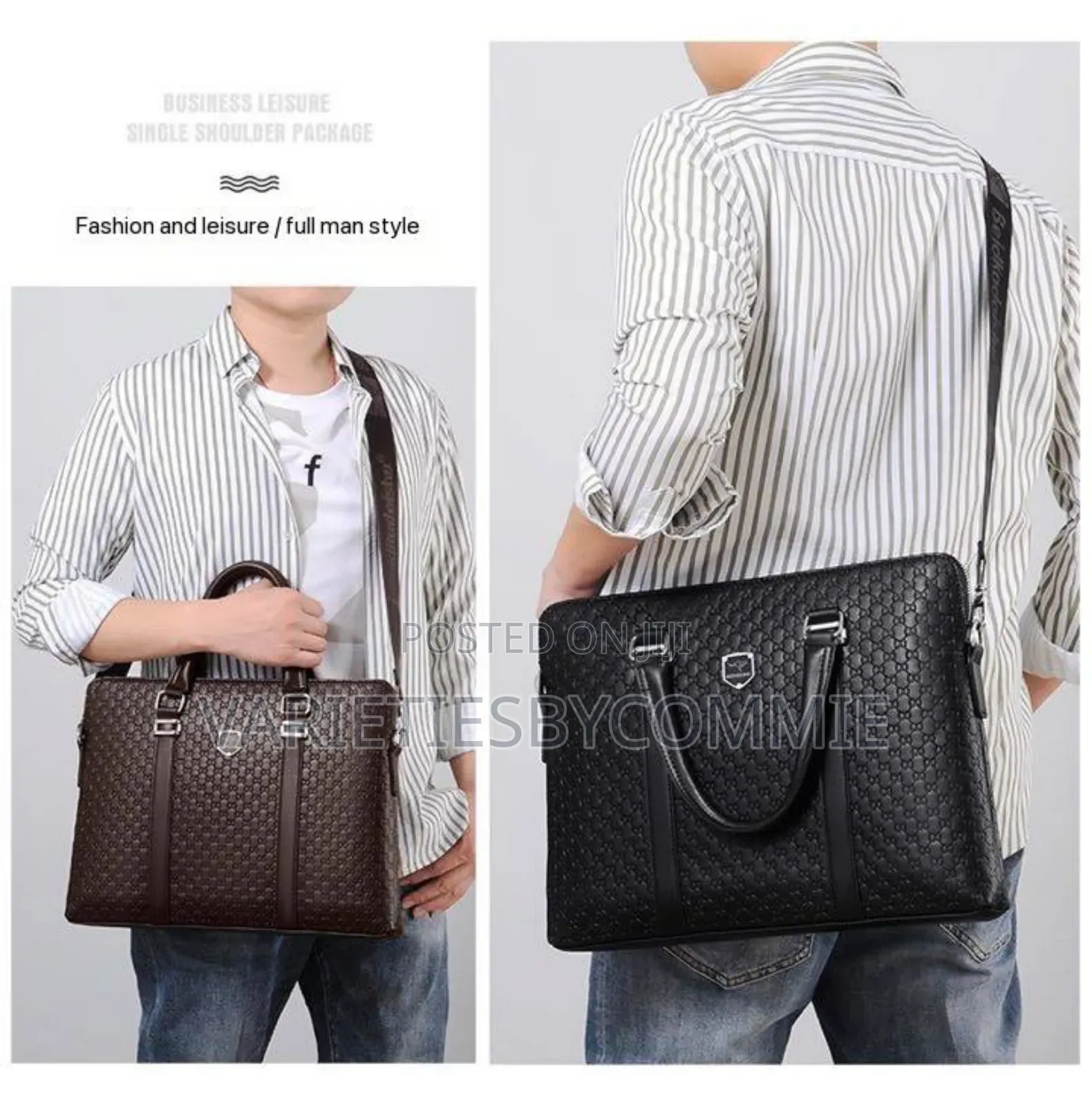 Luxury Designer Large Capacity Genuine Leather Bag