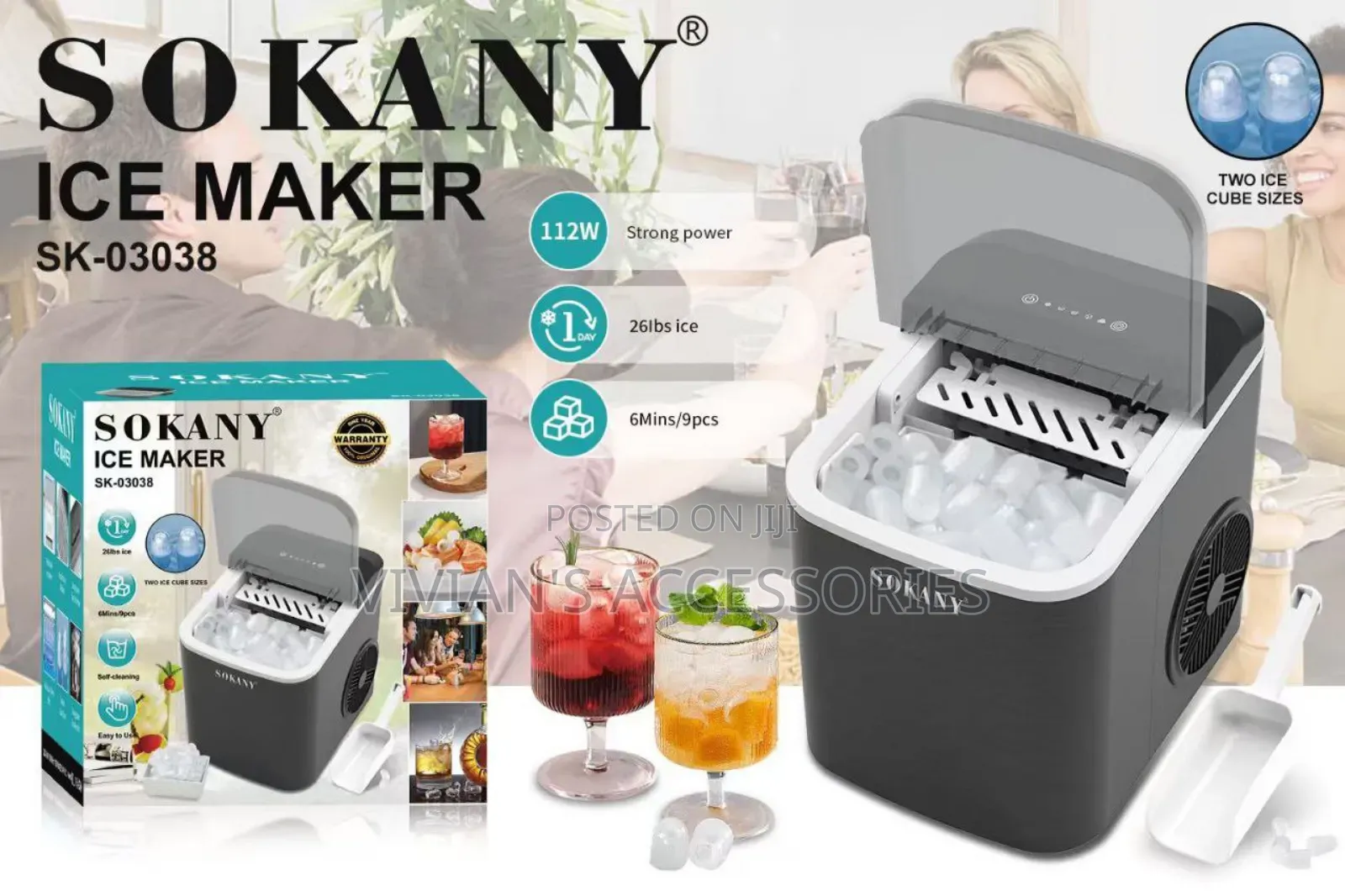 Sokany Ice Maker Machine