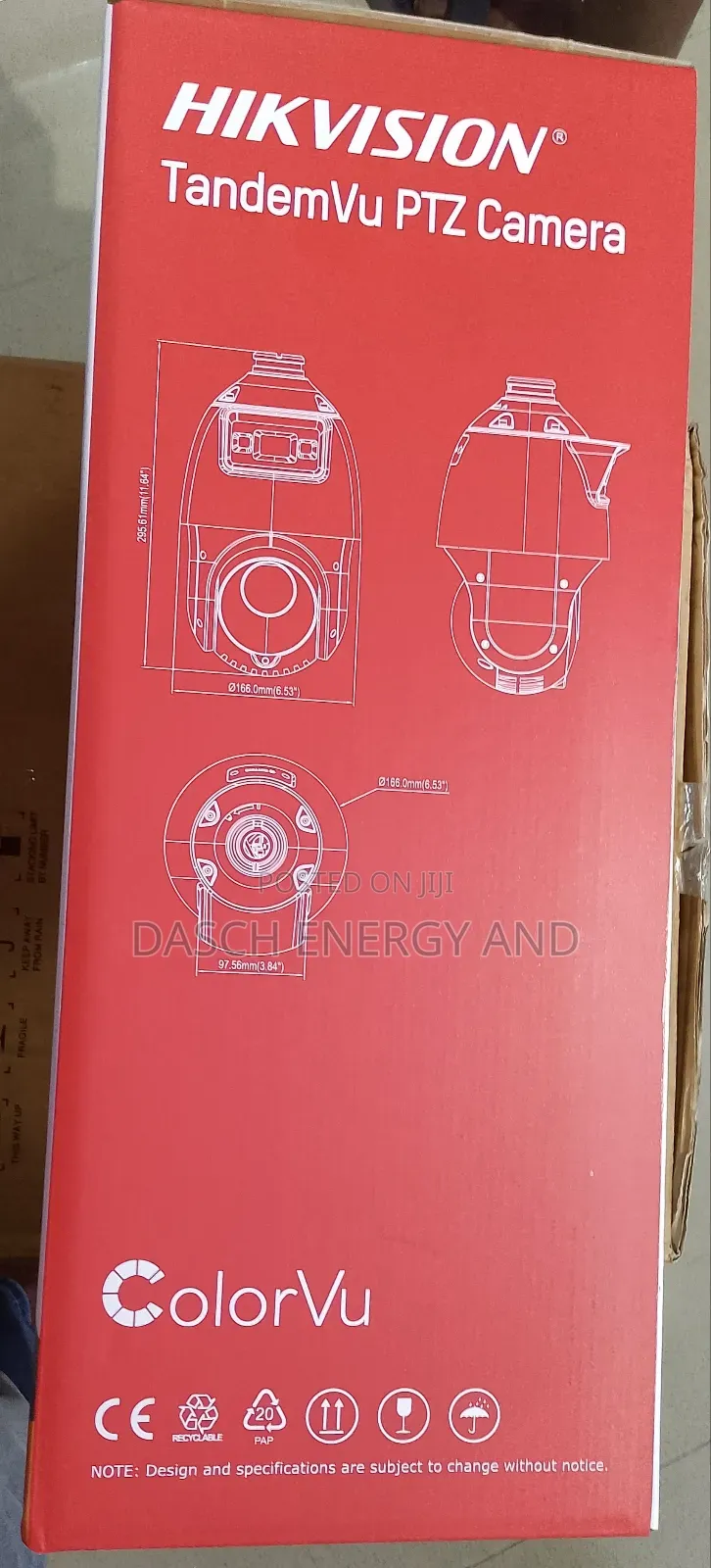 Hikvision Tandemvu 4+4mp PTZ Camera Ds-2se4c425mwg-E(14f0)(O-Std)
