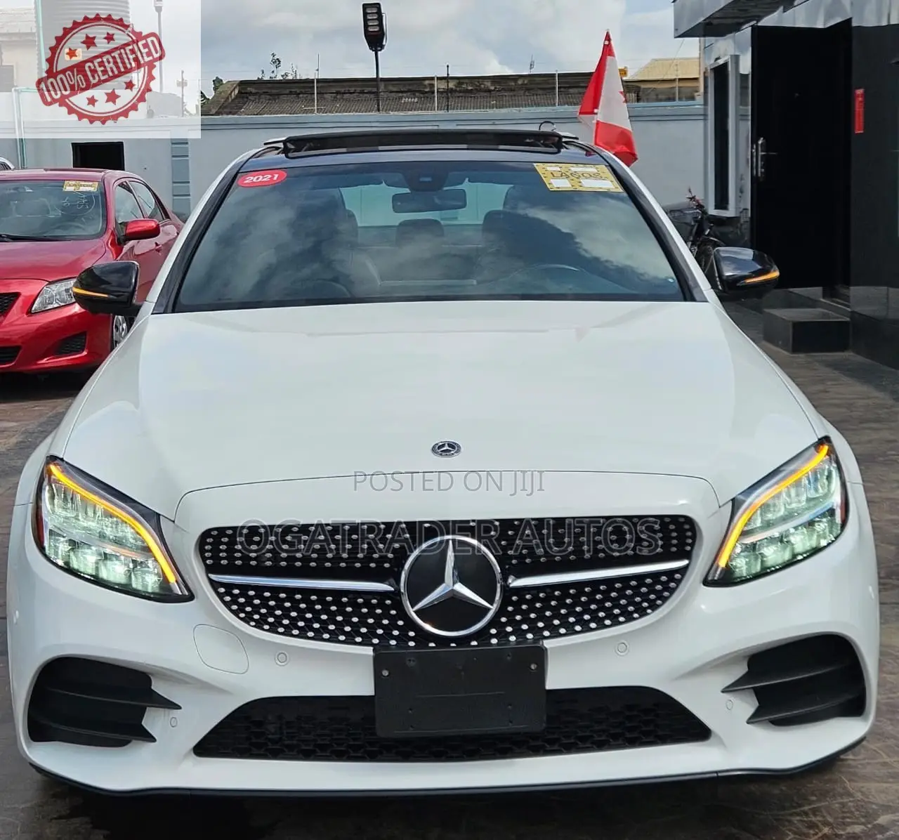 Mercedes-Benz C300 2021 White