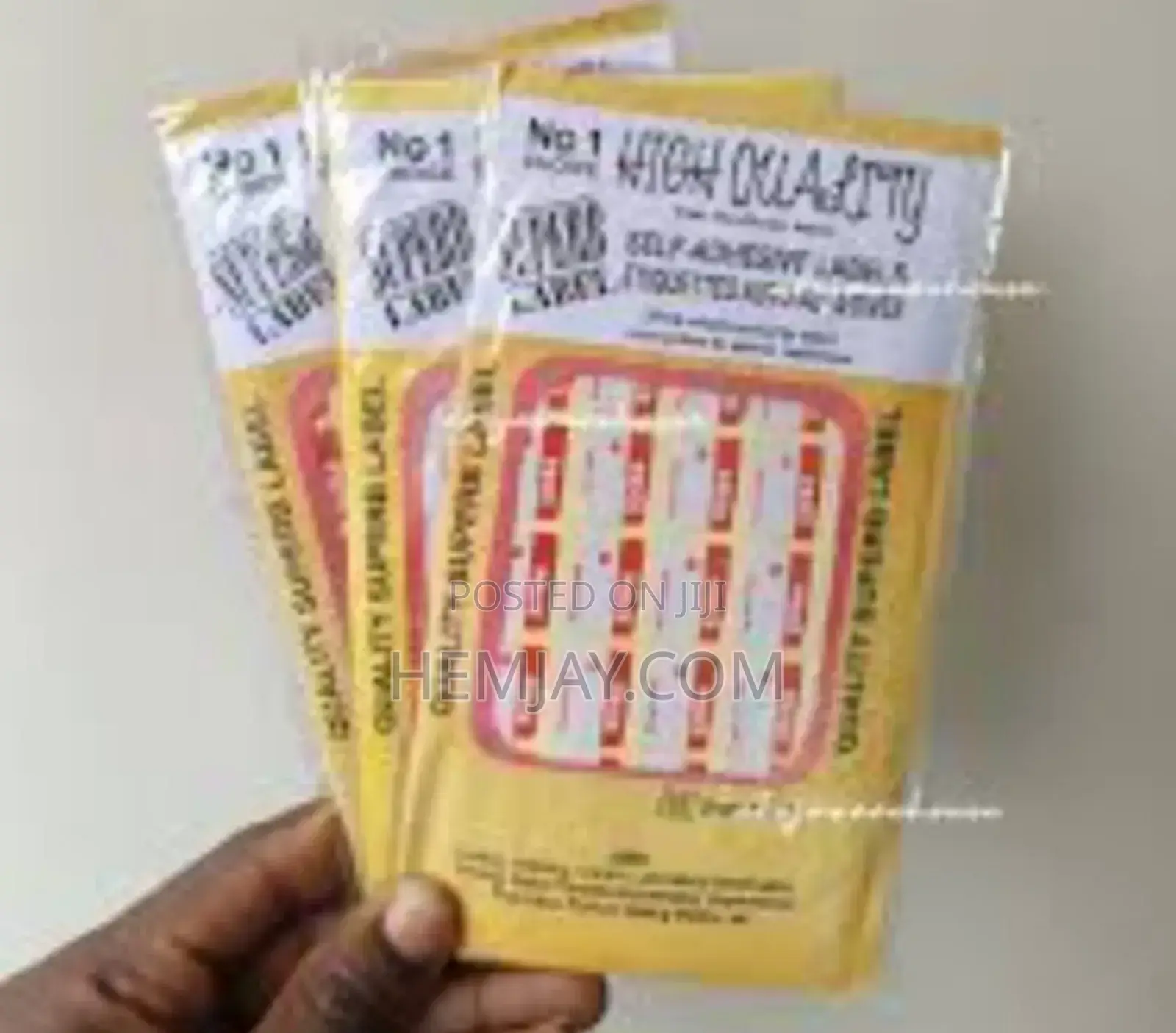 Price Tags "10sheet in a Pack" (Adhesive Label Stickers)