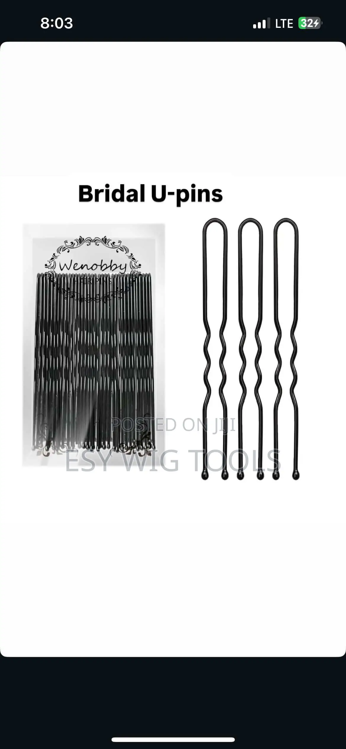 Bridal U-Pins