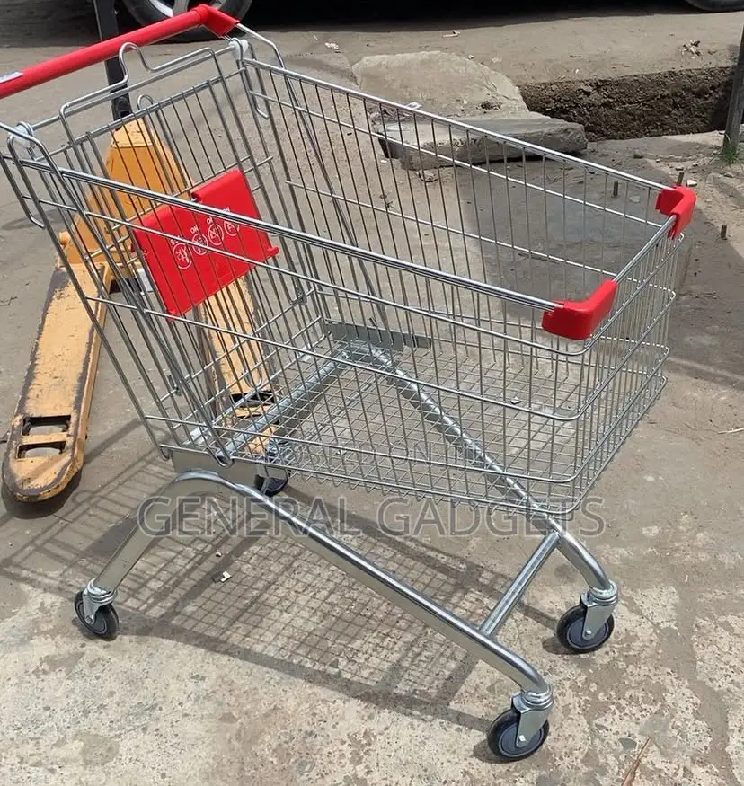 Stainless Steel Shopping Cart