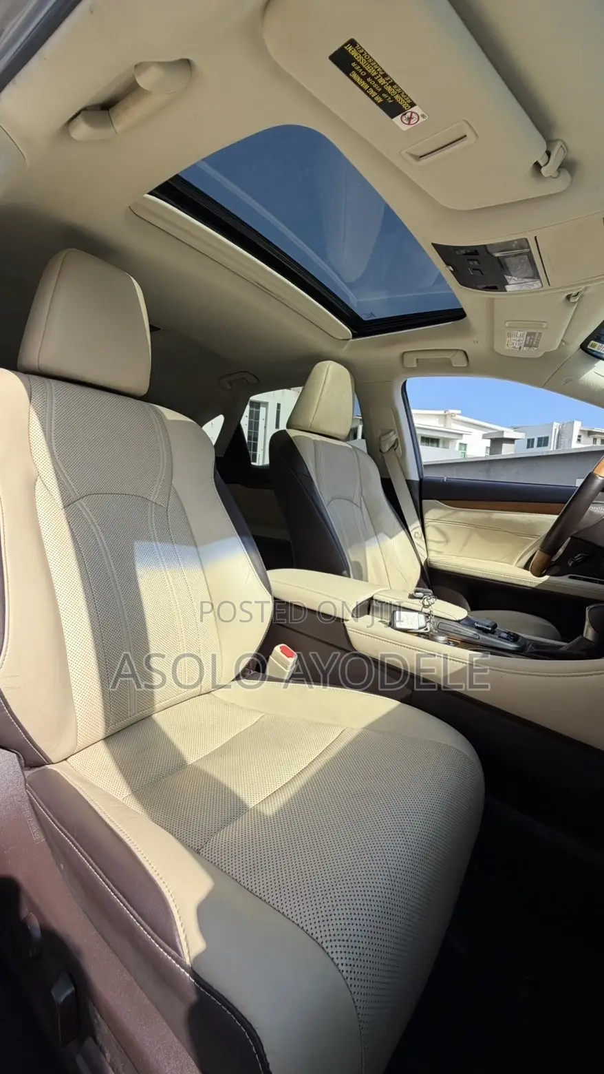 Lexus RX 350 AWD 2017 Gold