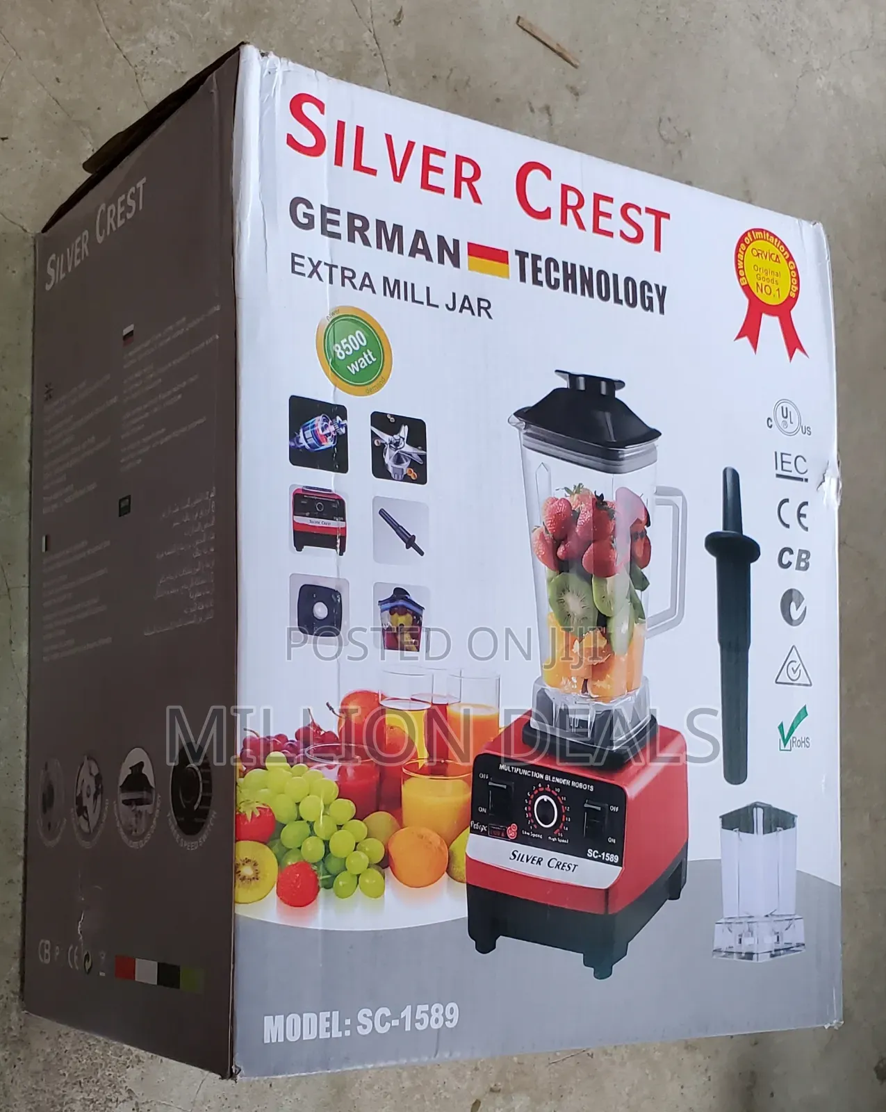 Extra Mill Jar Unique Blender
