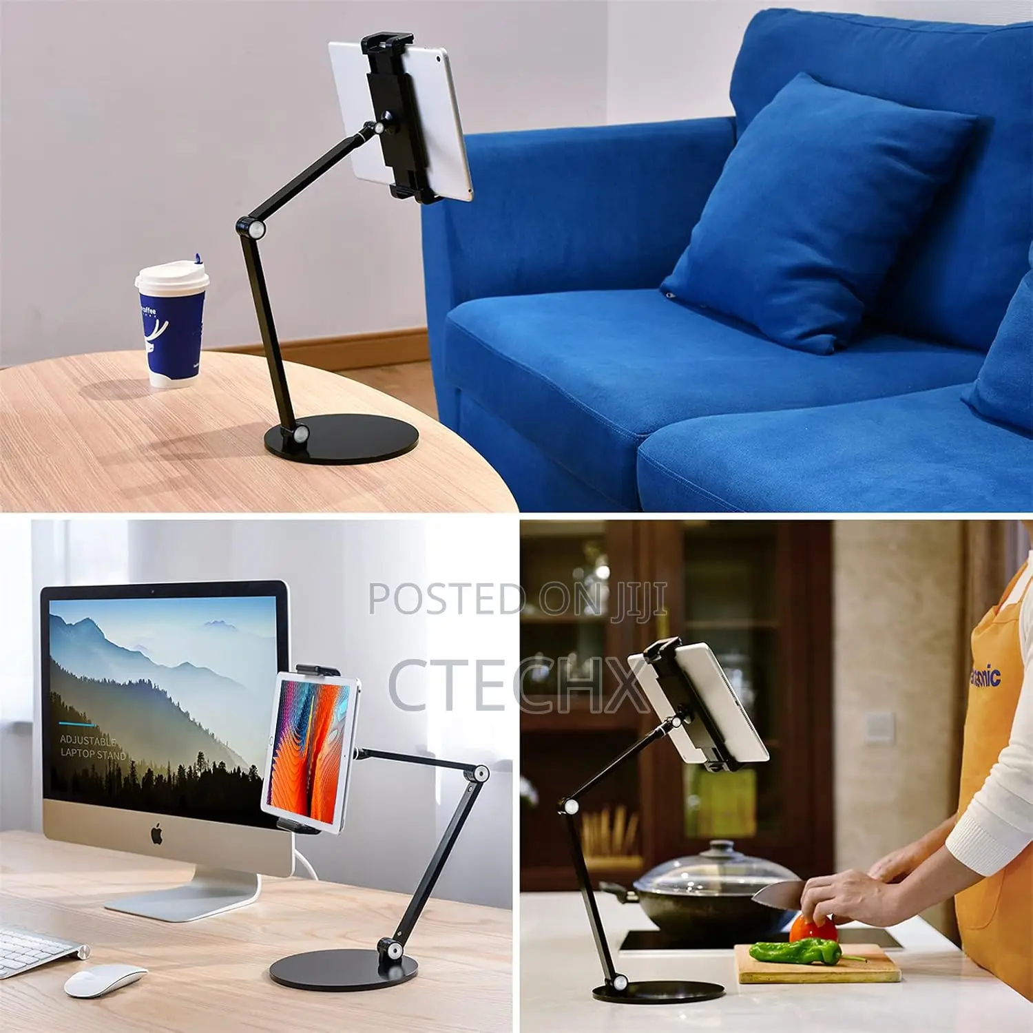 Viozon Tablet Stand Holder Mount, for 4.5 -13 Inch Phone and Tablet