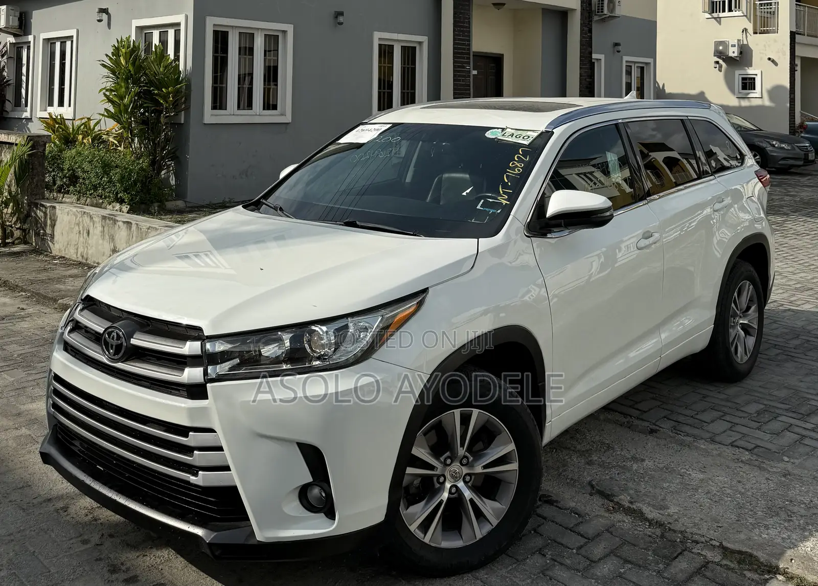 Toyota Highlander XLE V6 4x4 (3.5L 6cyl 6A) 2016 White
