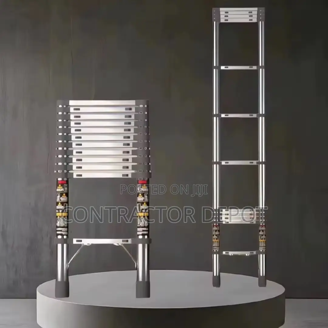 Compact Multi-Purpose Aluminum Roof Telescopic Ladder 6.3meter
