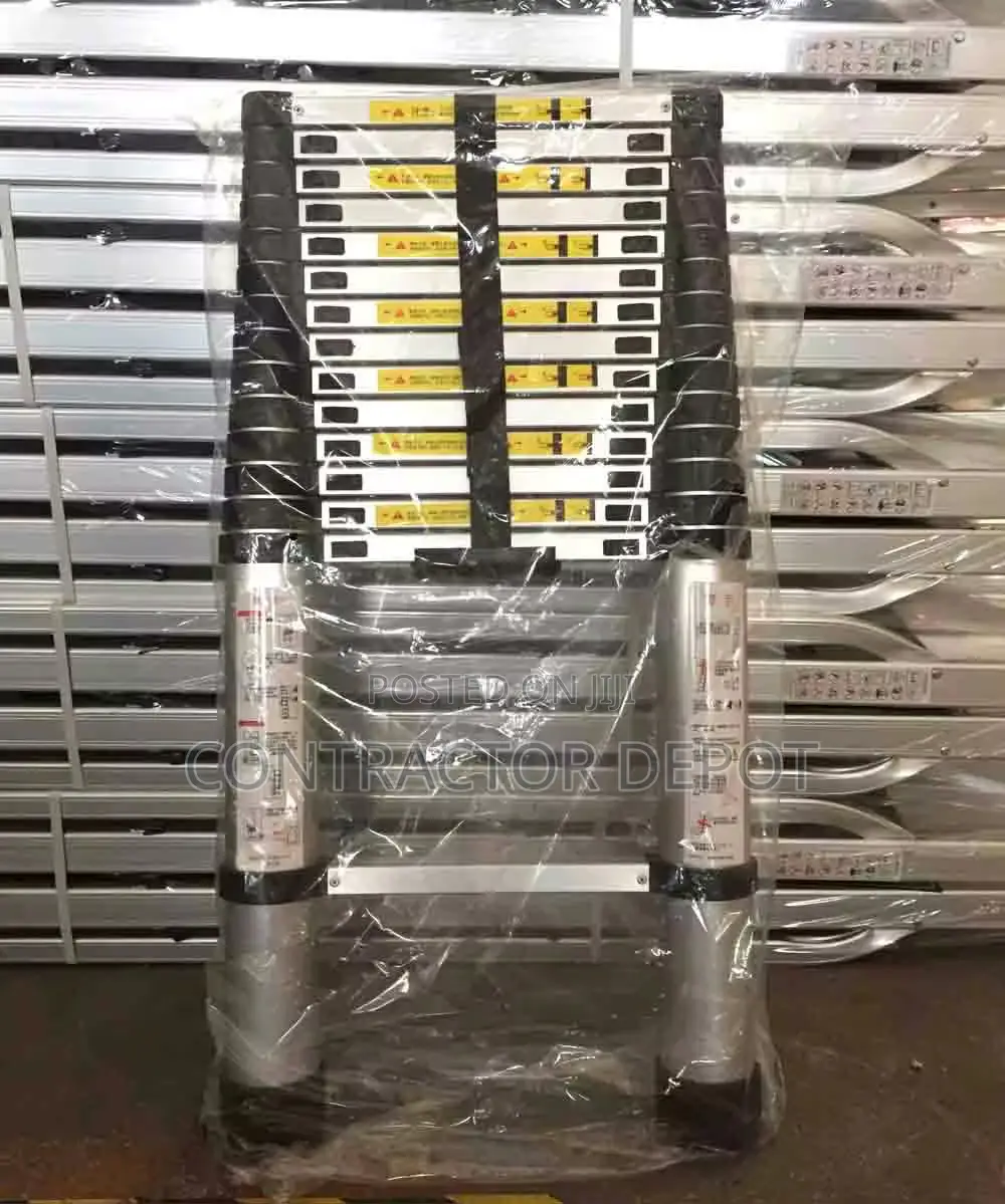 Compact Multi-Purpose Aluminum Roof Telescopic Ladder 6.3meter