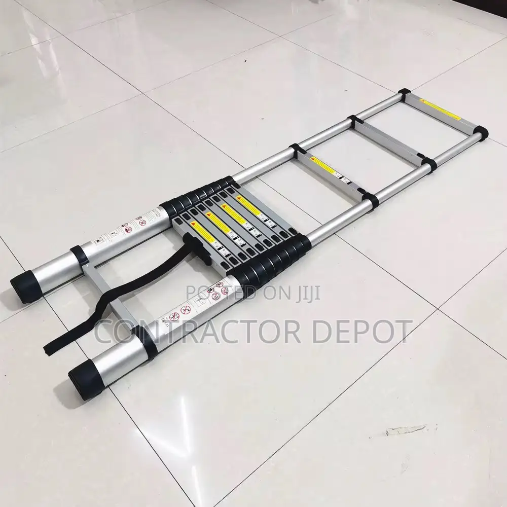 Compact Multi-Purpose Aluminum Roof Telescopic Ladder 6.3meter
