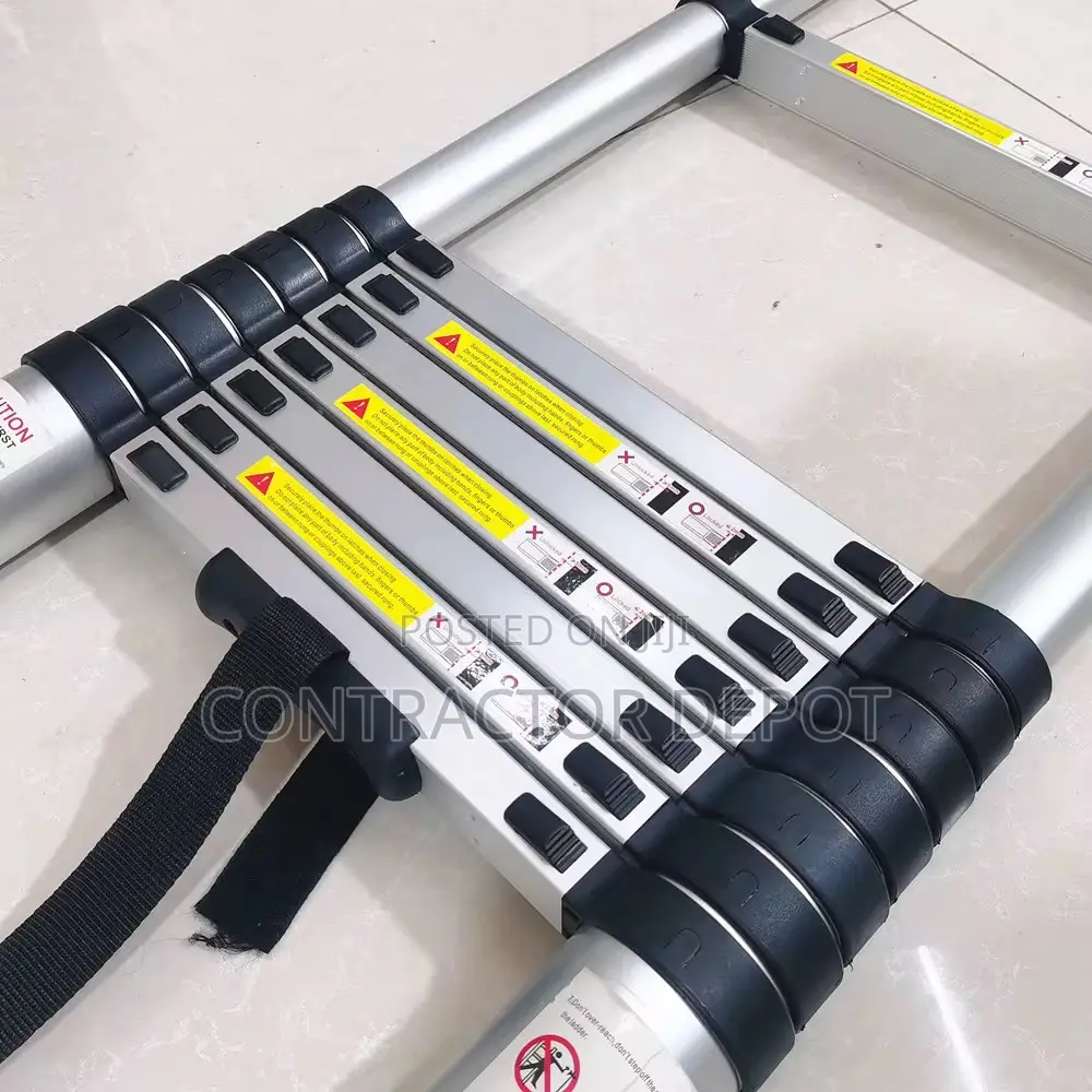 Compact Multi-Purpose Aluminum Roof Telescopic Ladder 6.3meter