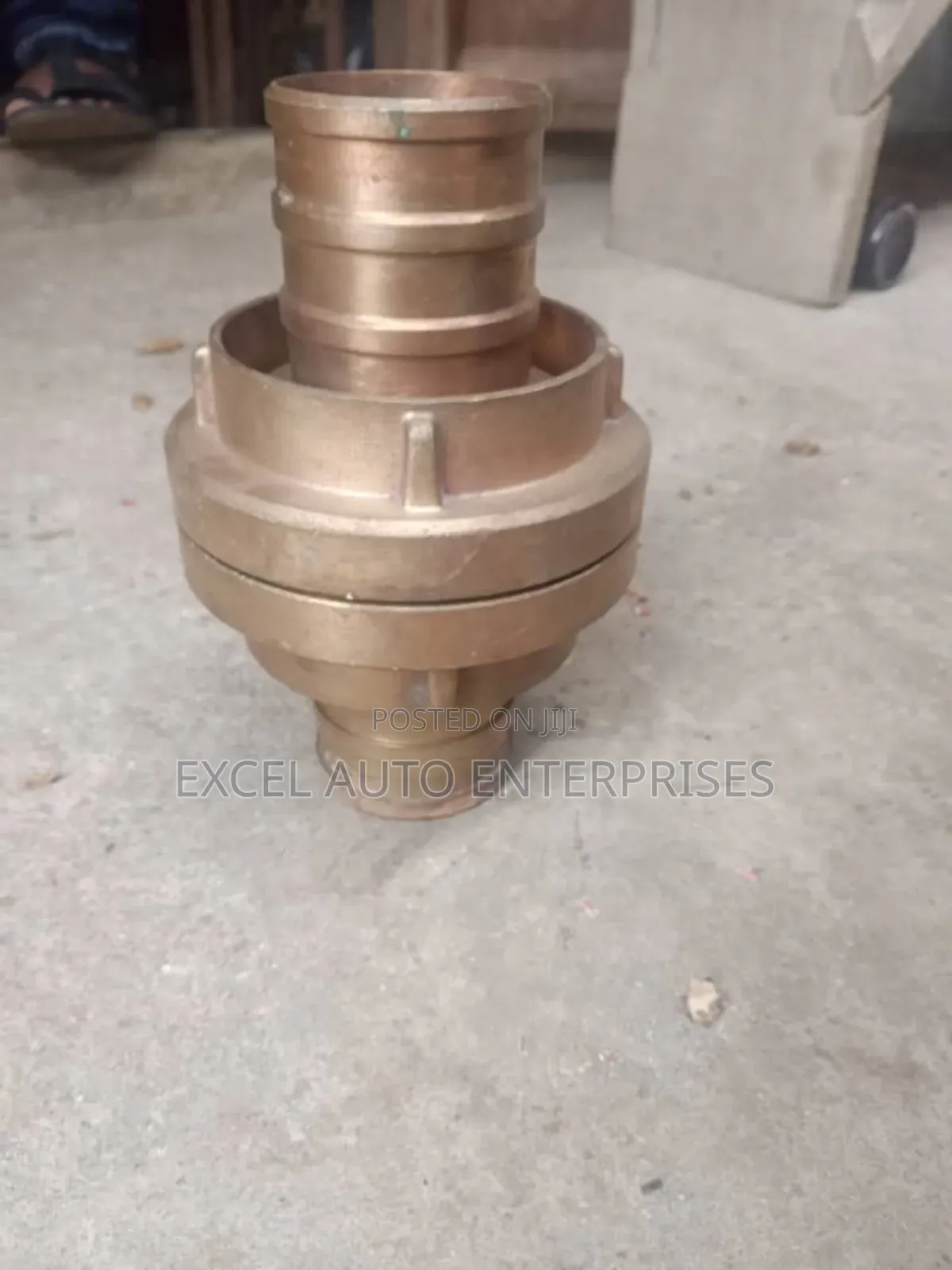 Brass Fire Hose Canvas Coupling