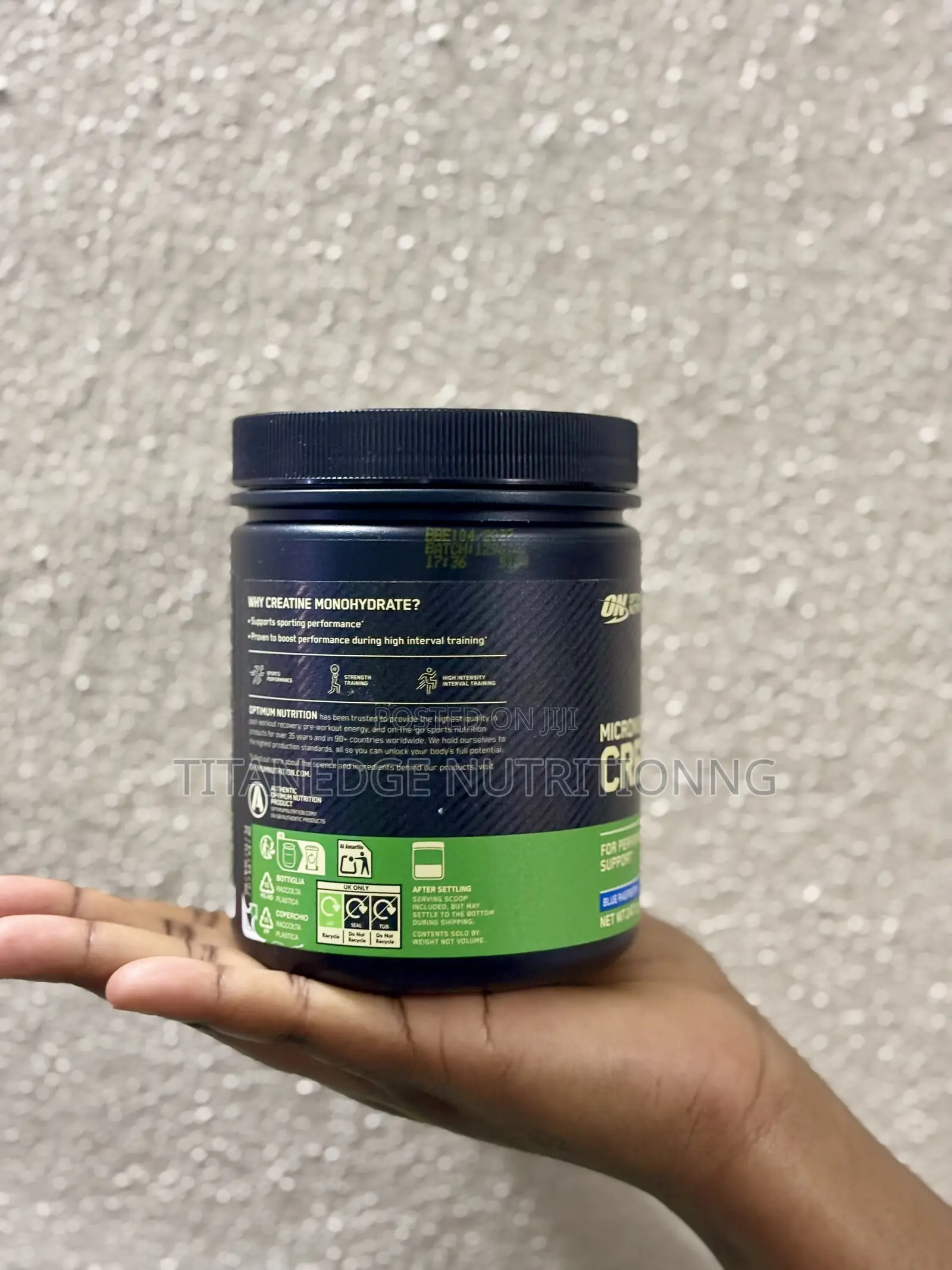 Optimum Nutrition Micronised Creatine Powder, 50 Servings (Flavoured)