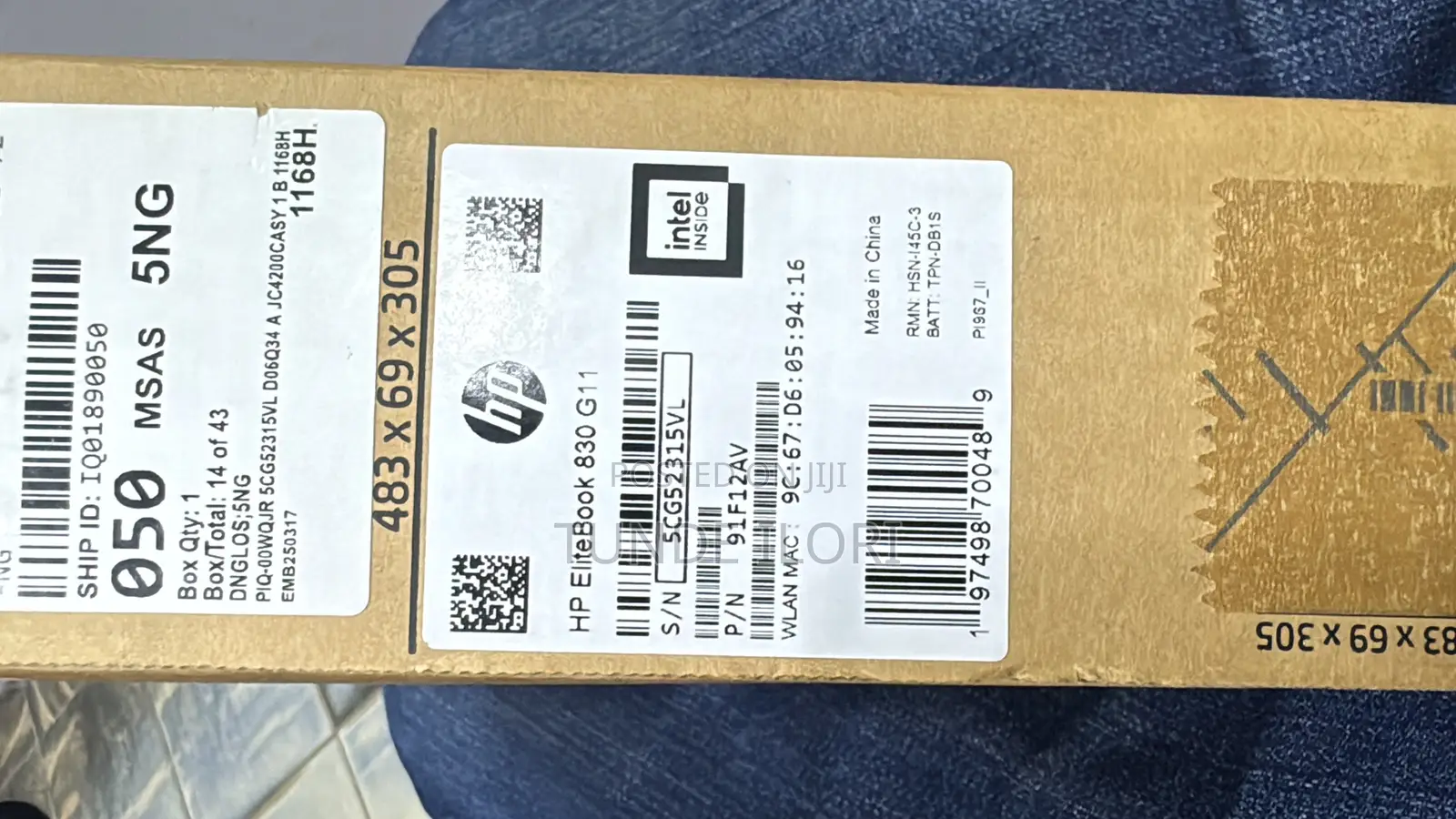 New Laptop HP EliteBook 840 G11 16GB Intel Core Ultra 7 SSD 1T