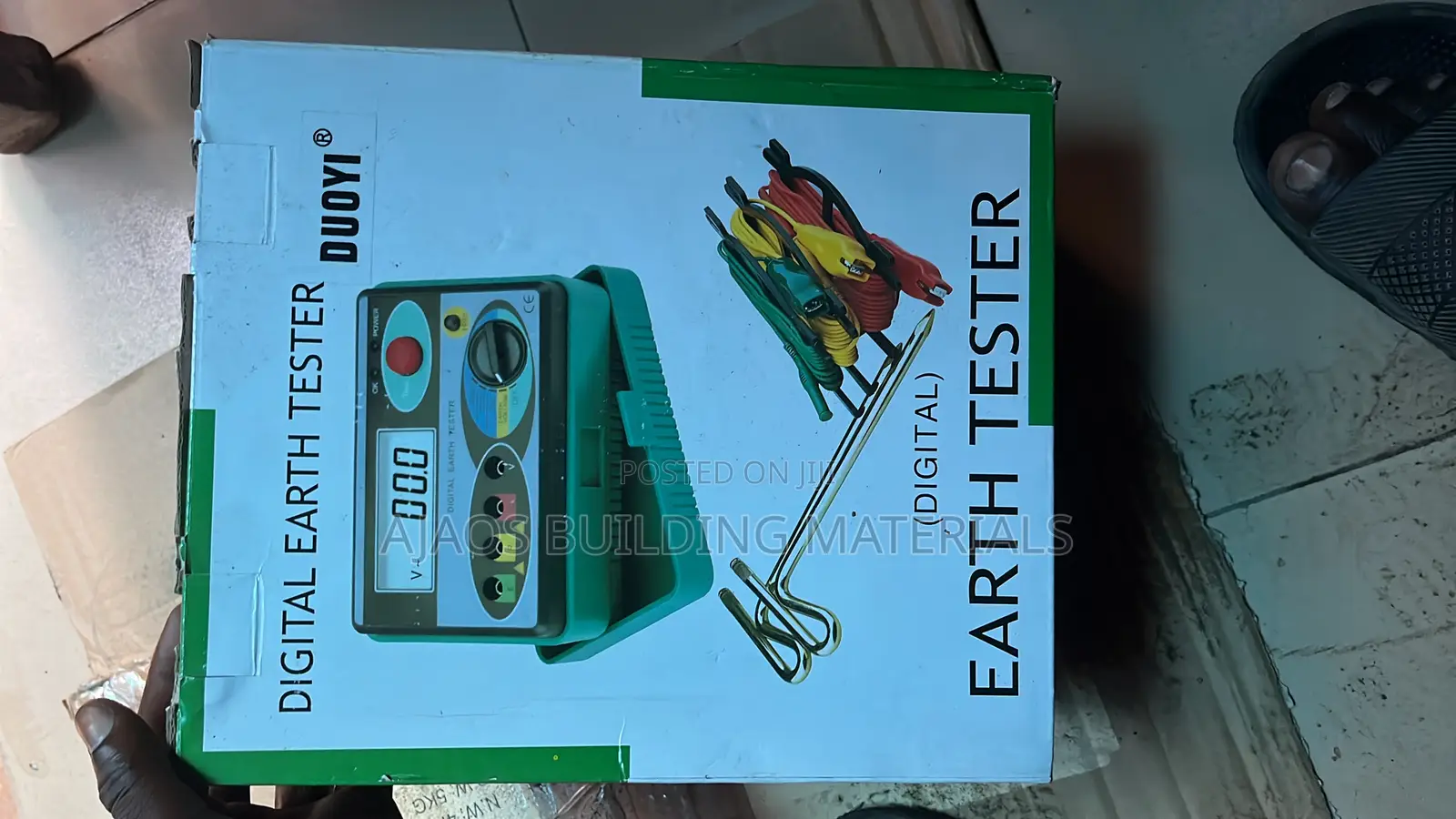 Digital Earth Tester