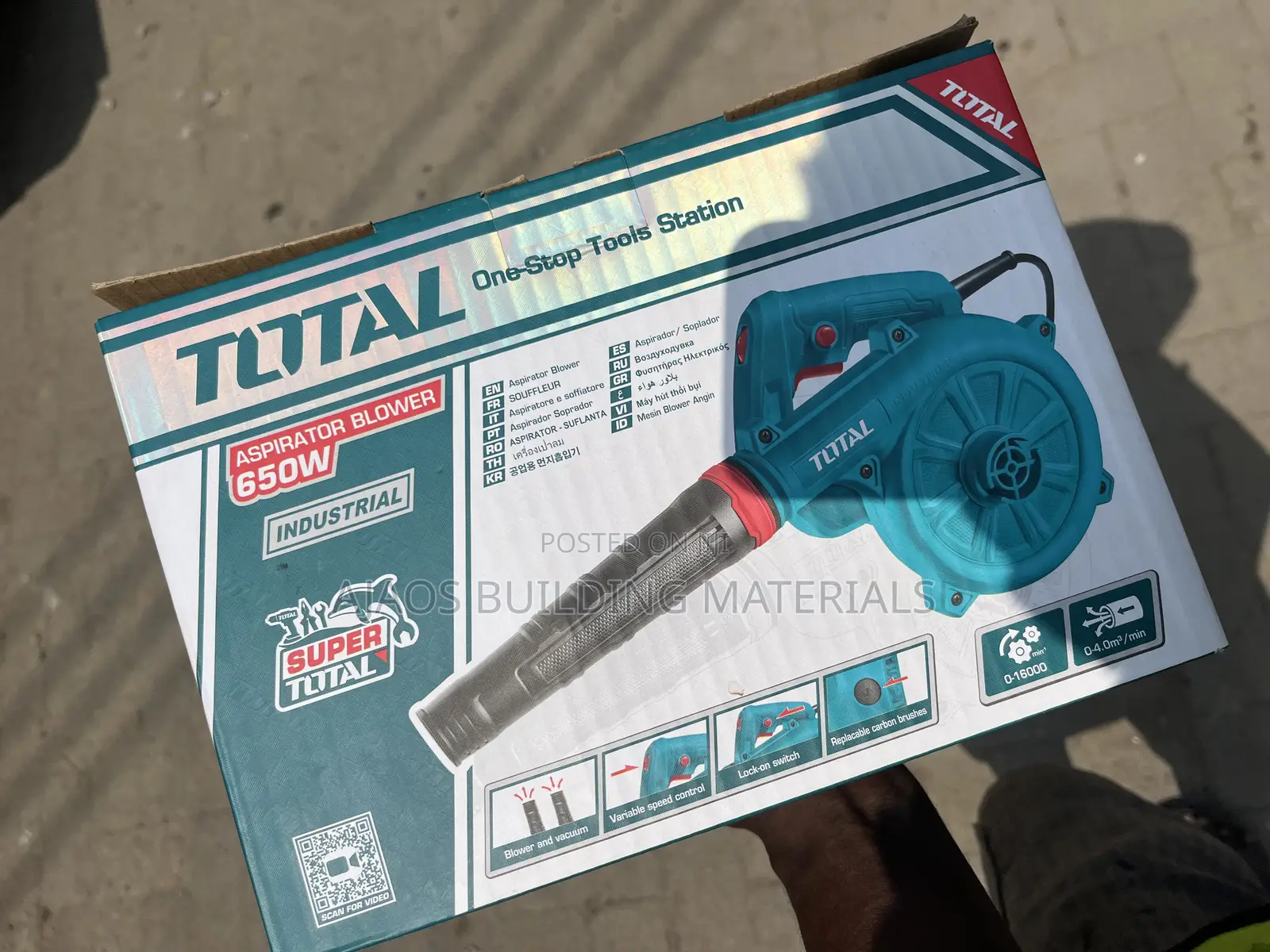 650w Aspirator Blower