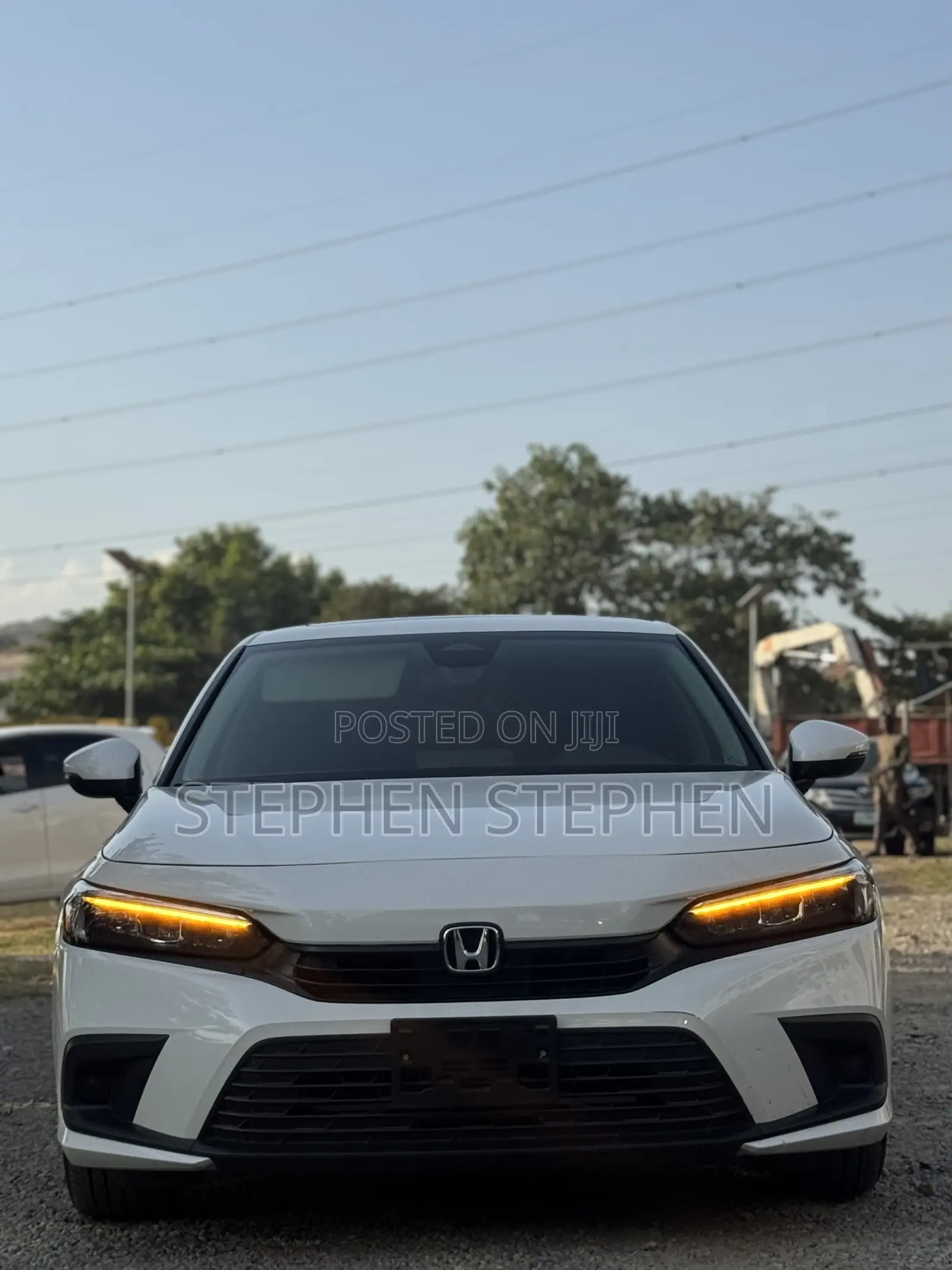 Honda Civic LX CVT 2024 White