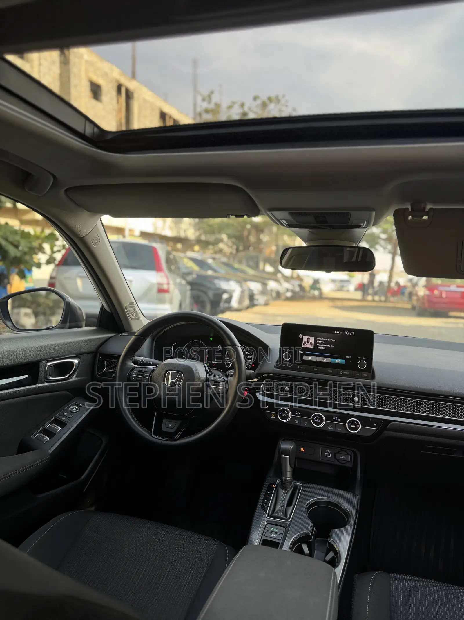 Honda Civic LX CVT 2024 White