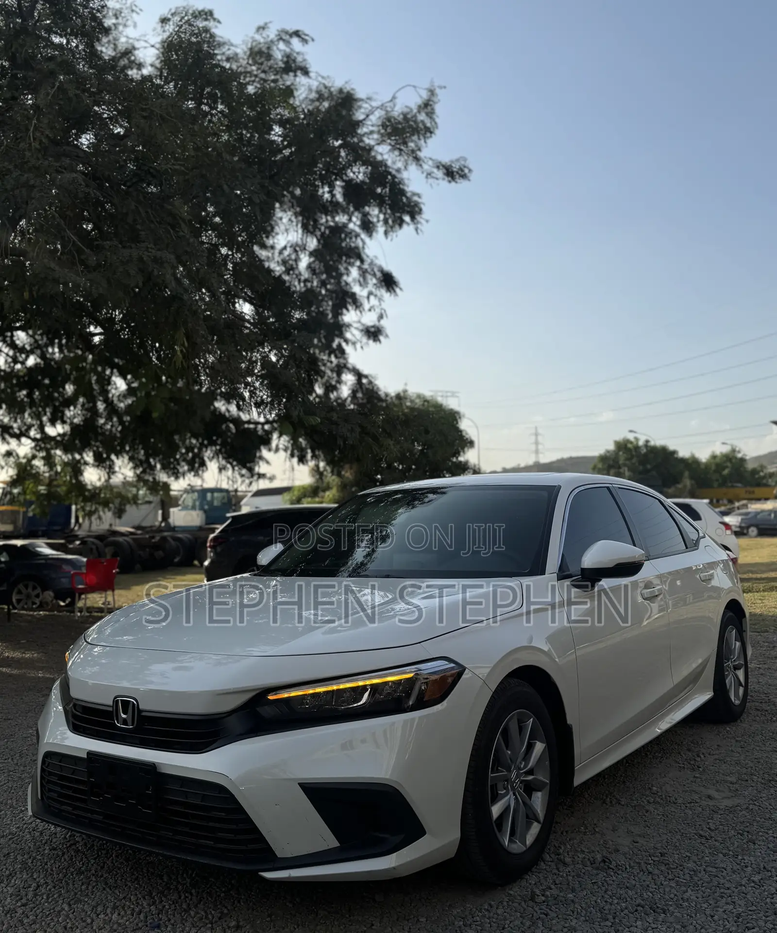 Honda Civic LX CVT 2024 White