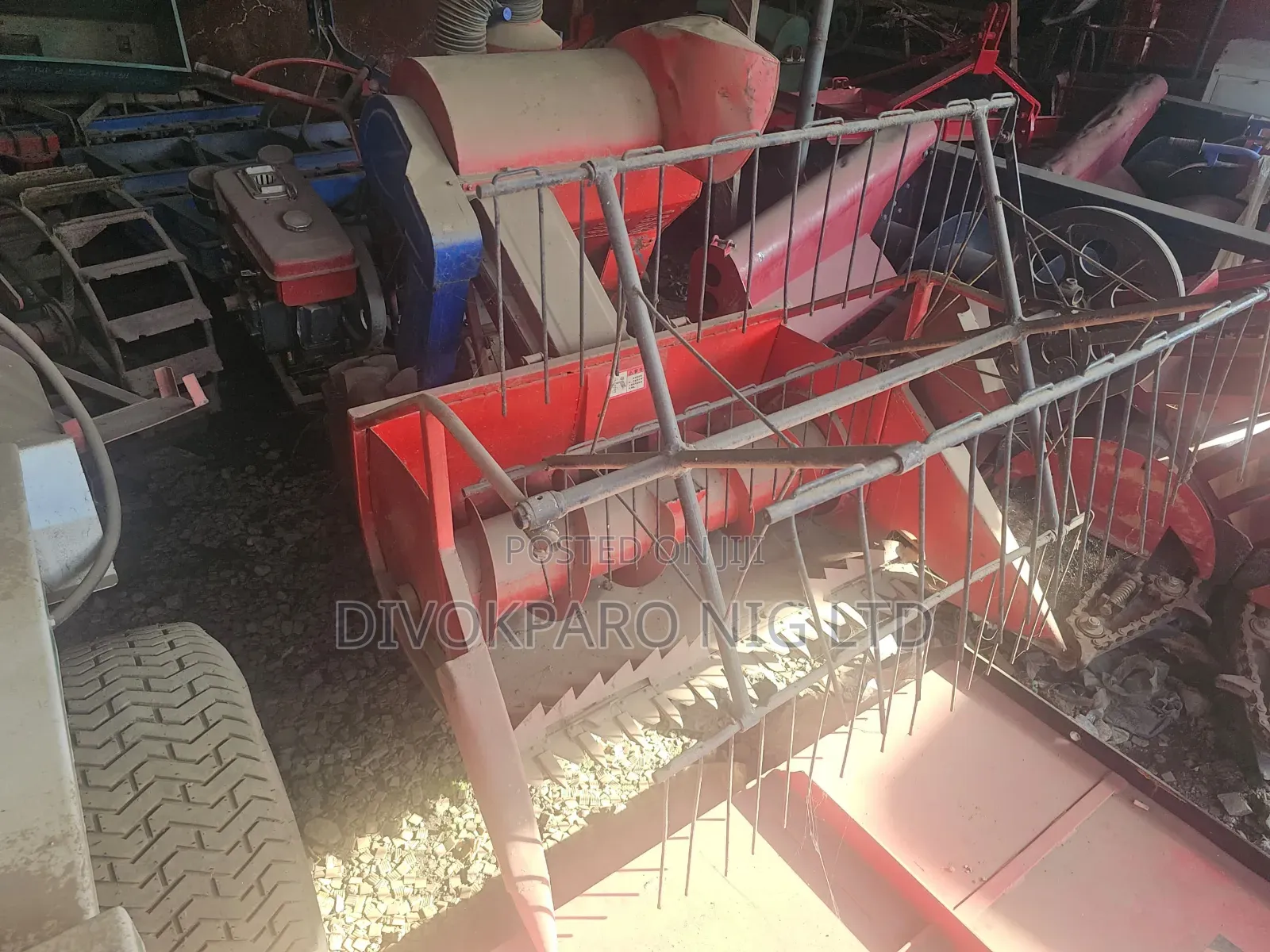 Mini Rice Combined Harvester for Sale