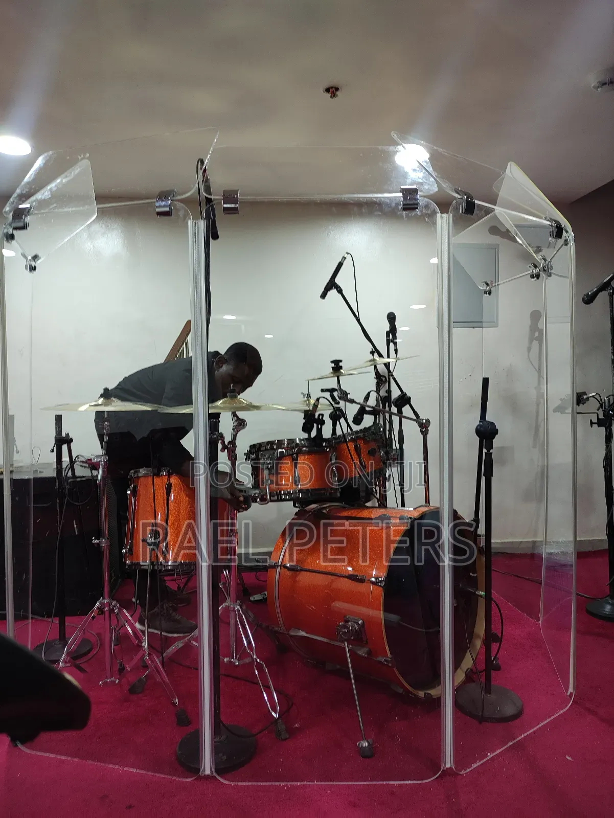 5ft by 6 Panels With Deflectors Drum Shield