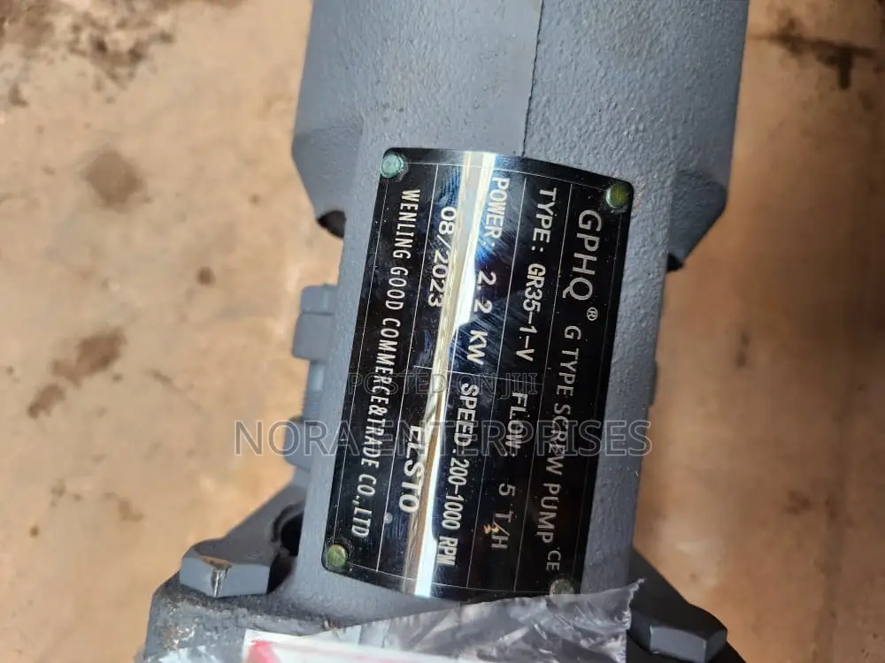 Stainless 2-Inches Mono Screw Pump