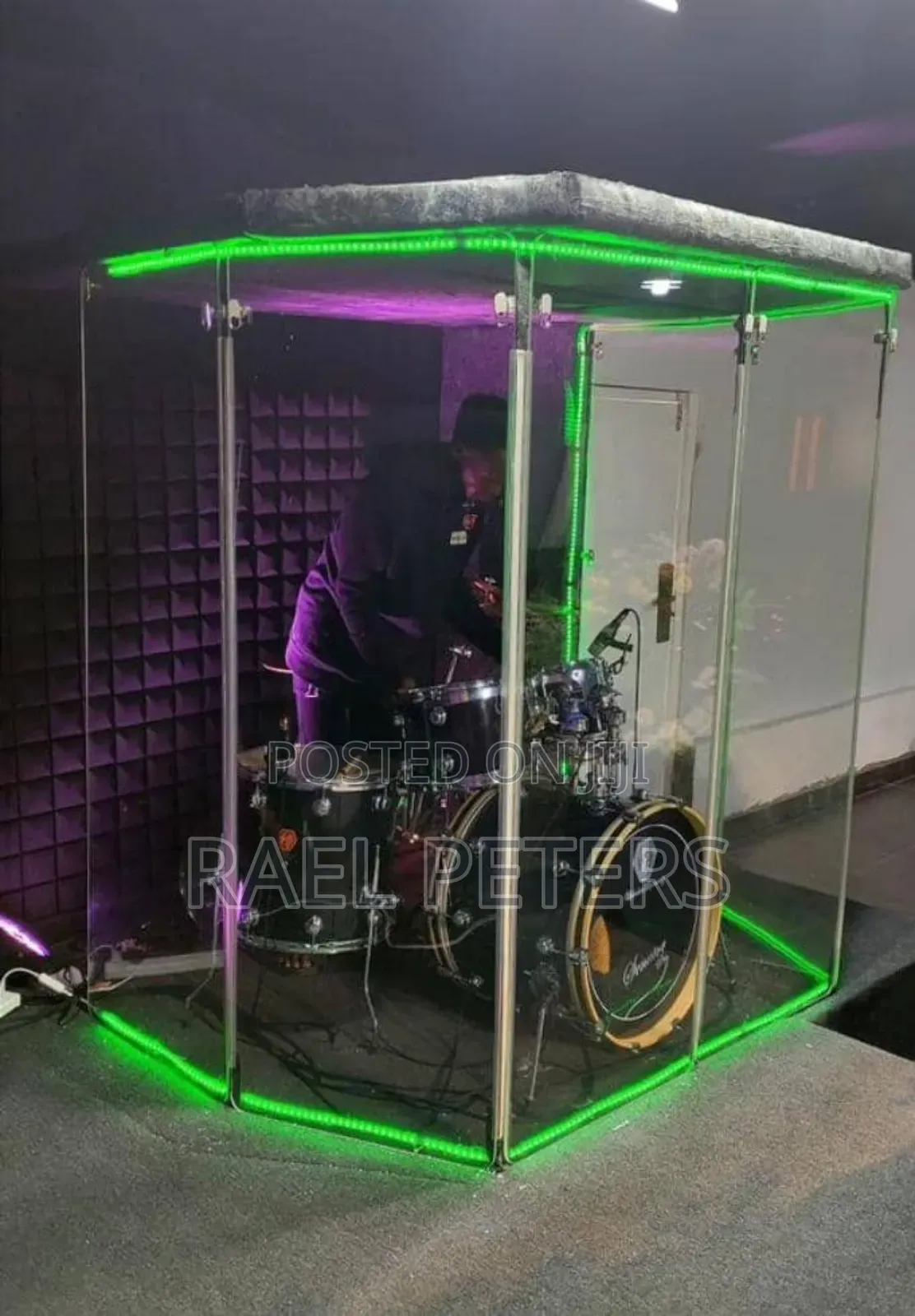 Varieties of Full Silencer Drum Shield Booth