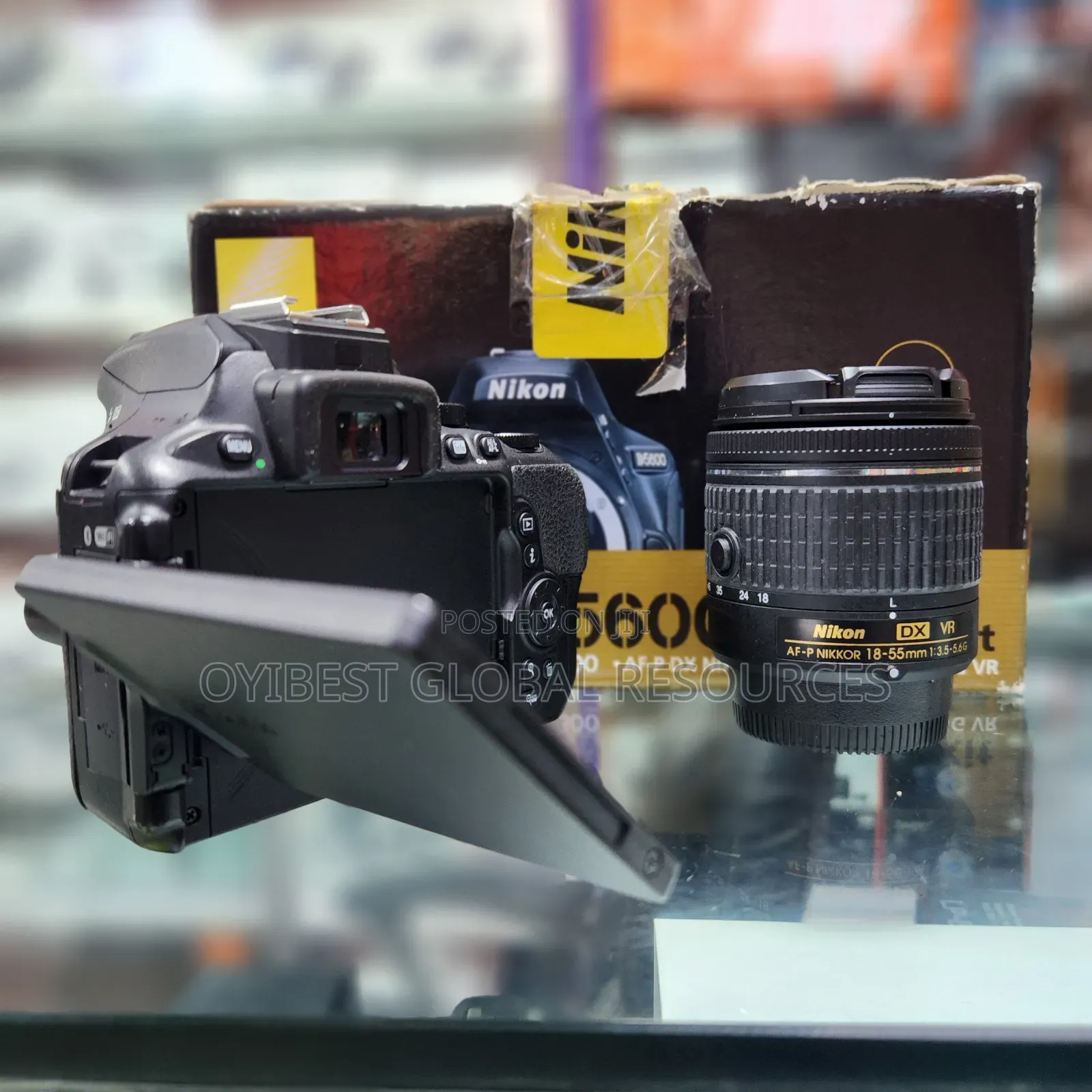 Nikon D5600 Af-P Dx Nikkor 18-55mm F/3.5-5.6g Vr
