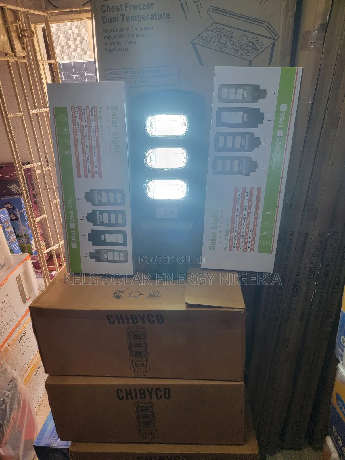 Solar Street Light 3eyes
