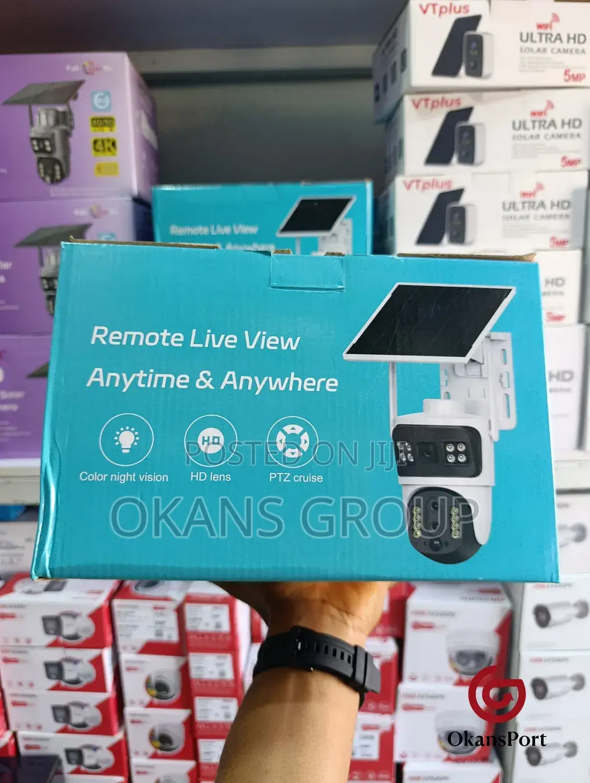Remote Live View Anytime Anywhere – Smart Wifi Security Camera