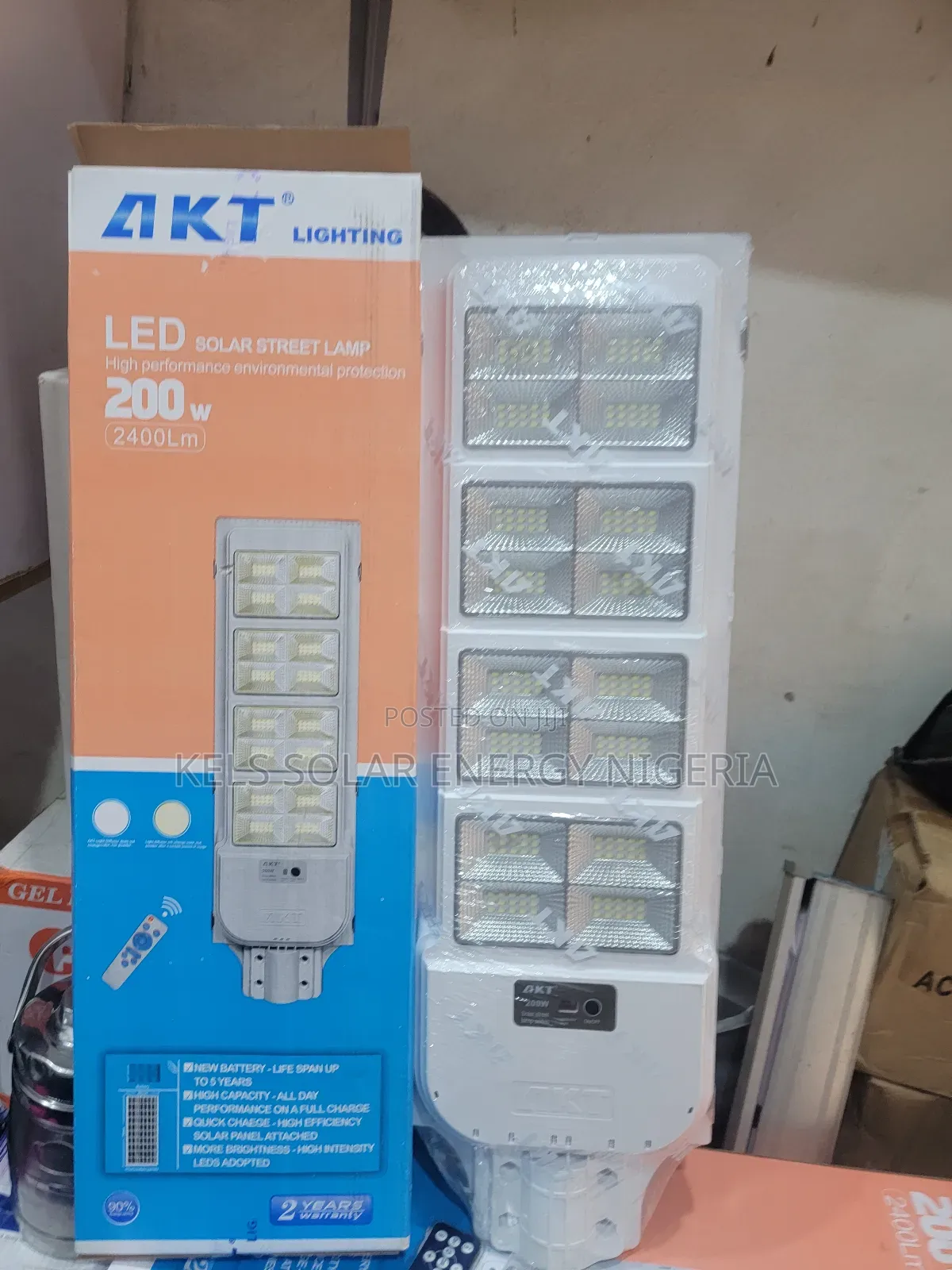 Akt Solar Street Light 200watts